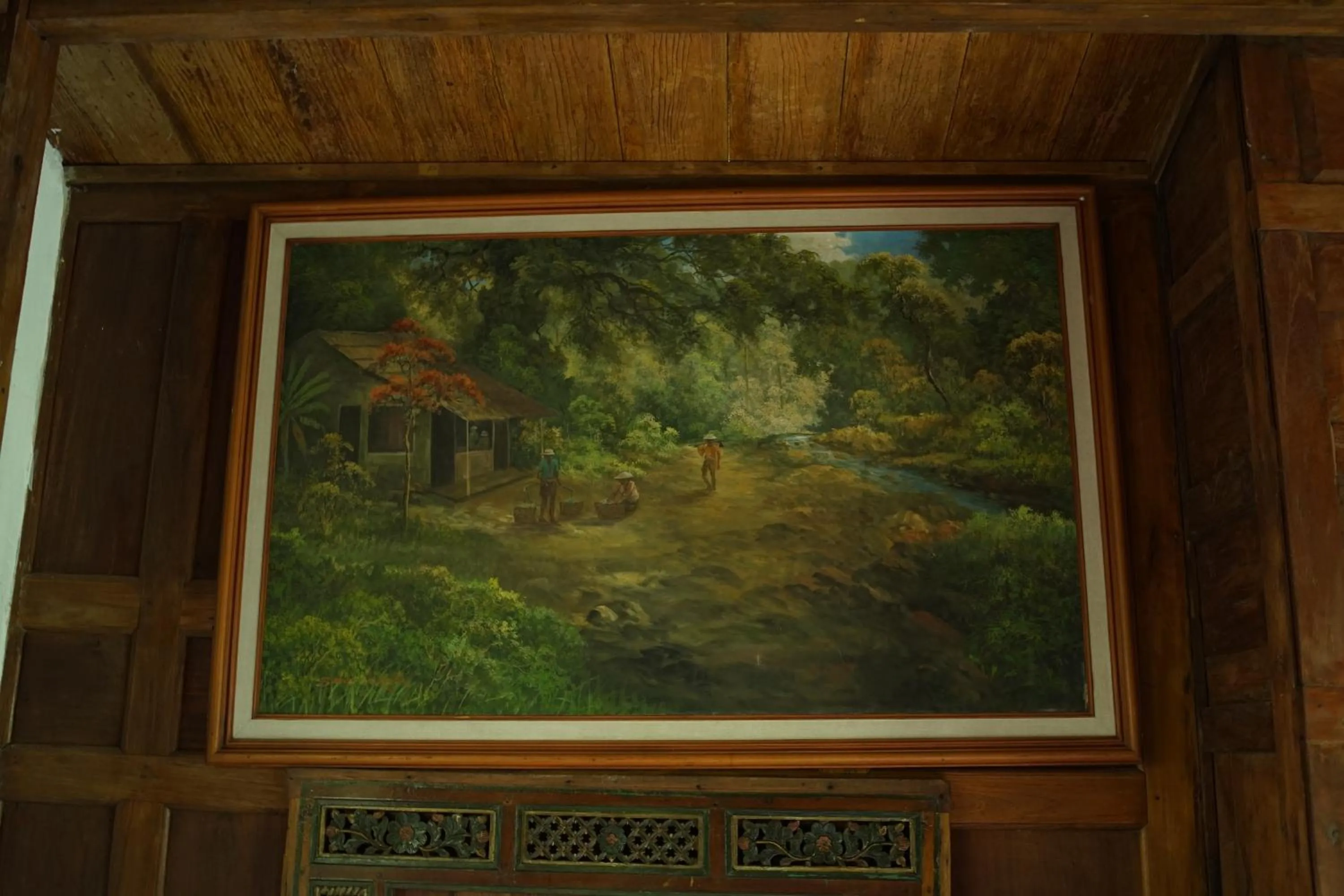 Decorative detail in Tirta Arsanta Hot Springs & Villa