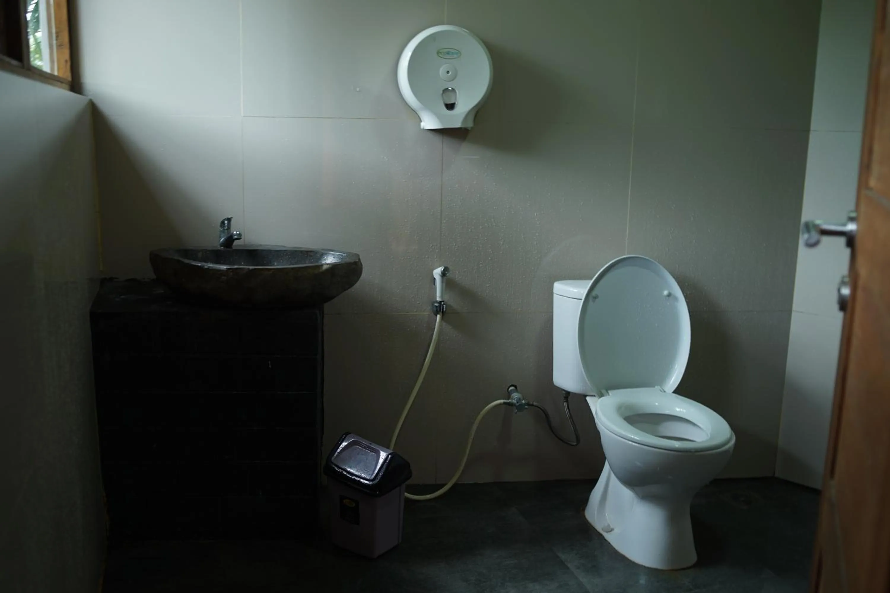 Toilet in Tirta Arsanta Hot Springs & Villa