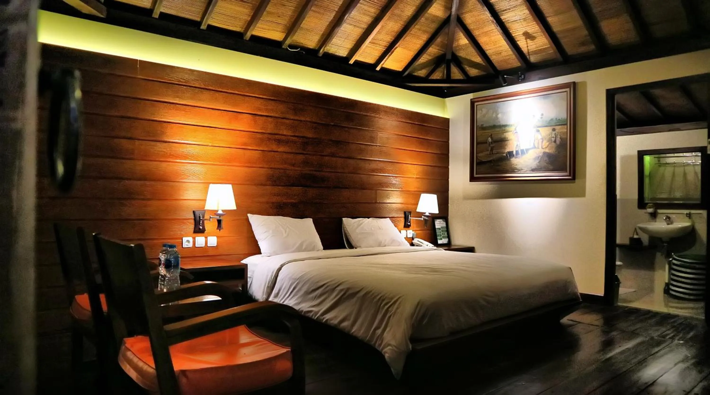 Bedroom, Bed in Tirta Arsanta Hot Springs & Villa