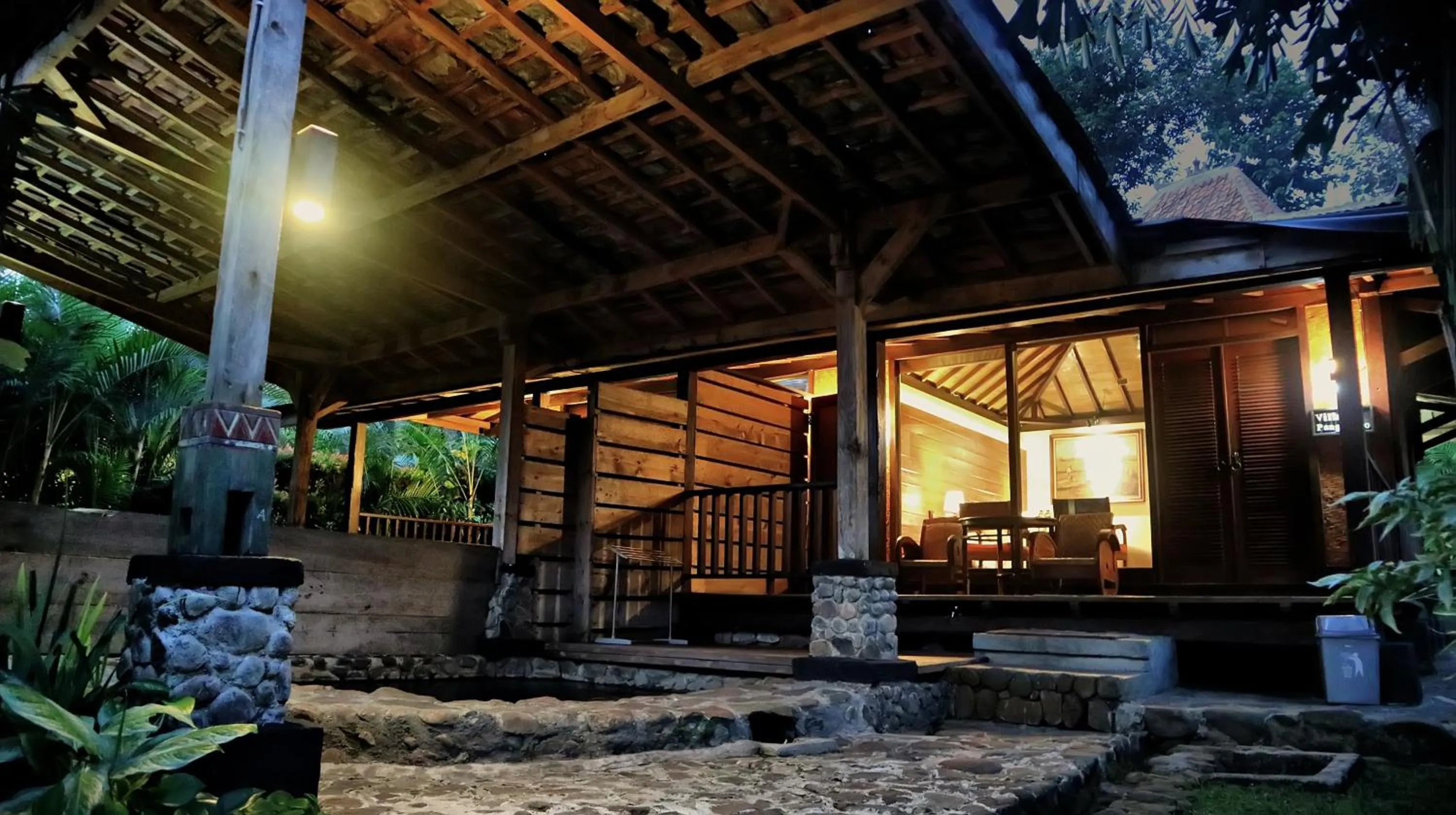Seating area in Tirta Arsanta Hot Springs & Villa