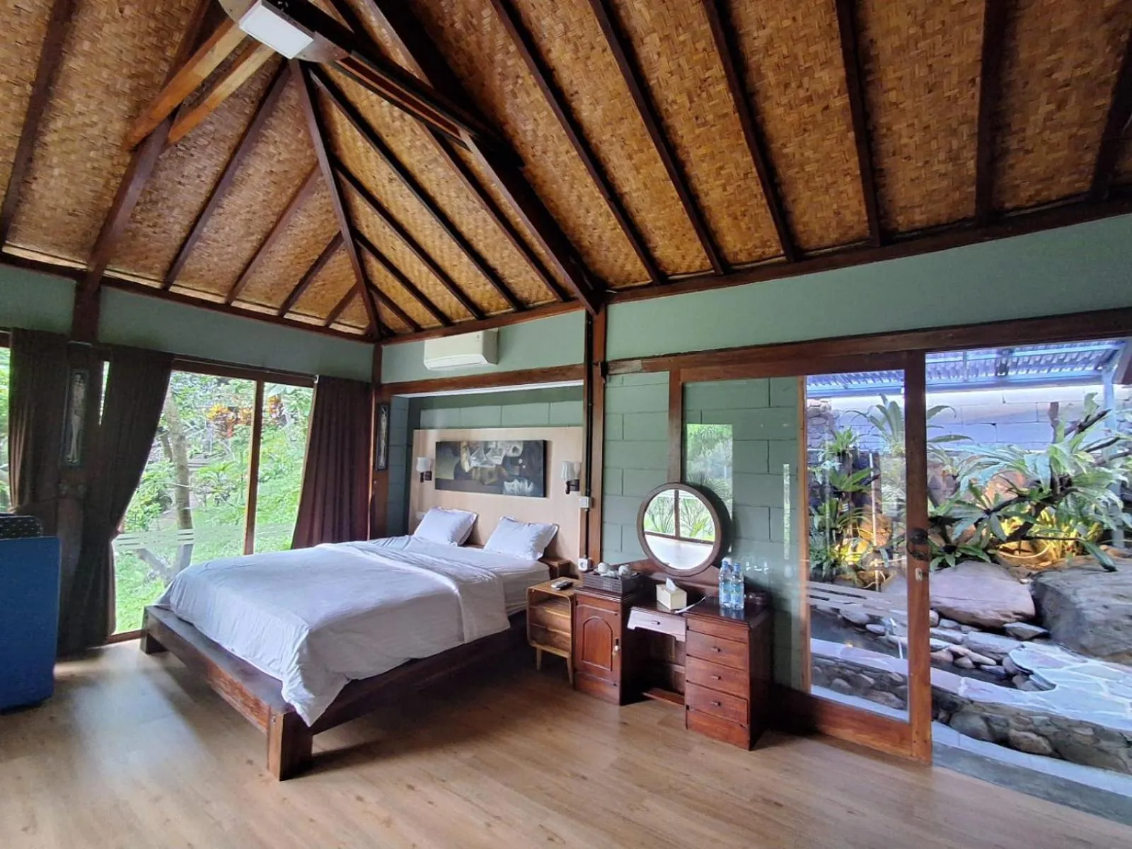 Bedroom, Bed in Tirta Arsanta Hot Springs & Villa