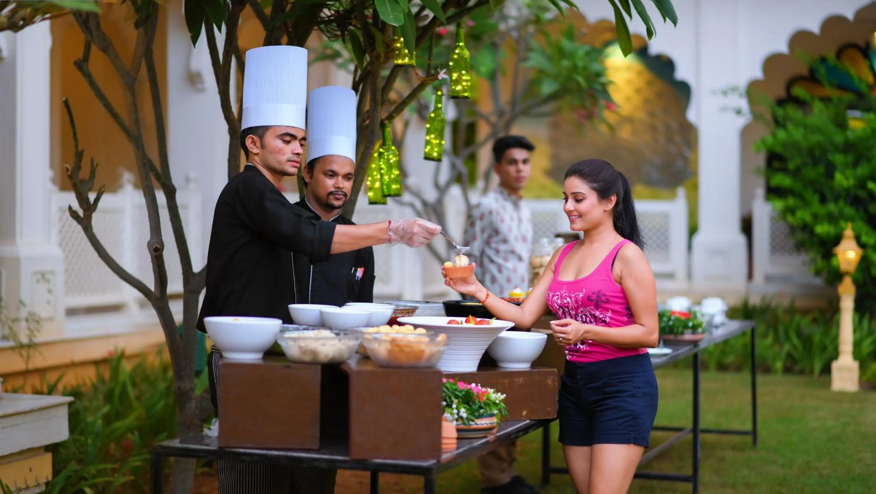 Staff in Anuraga Palace