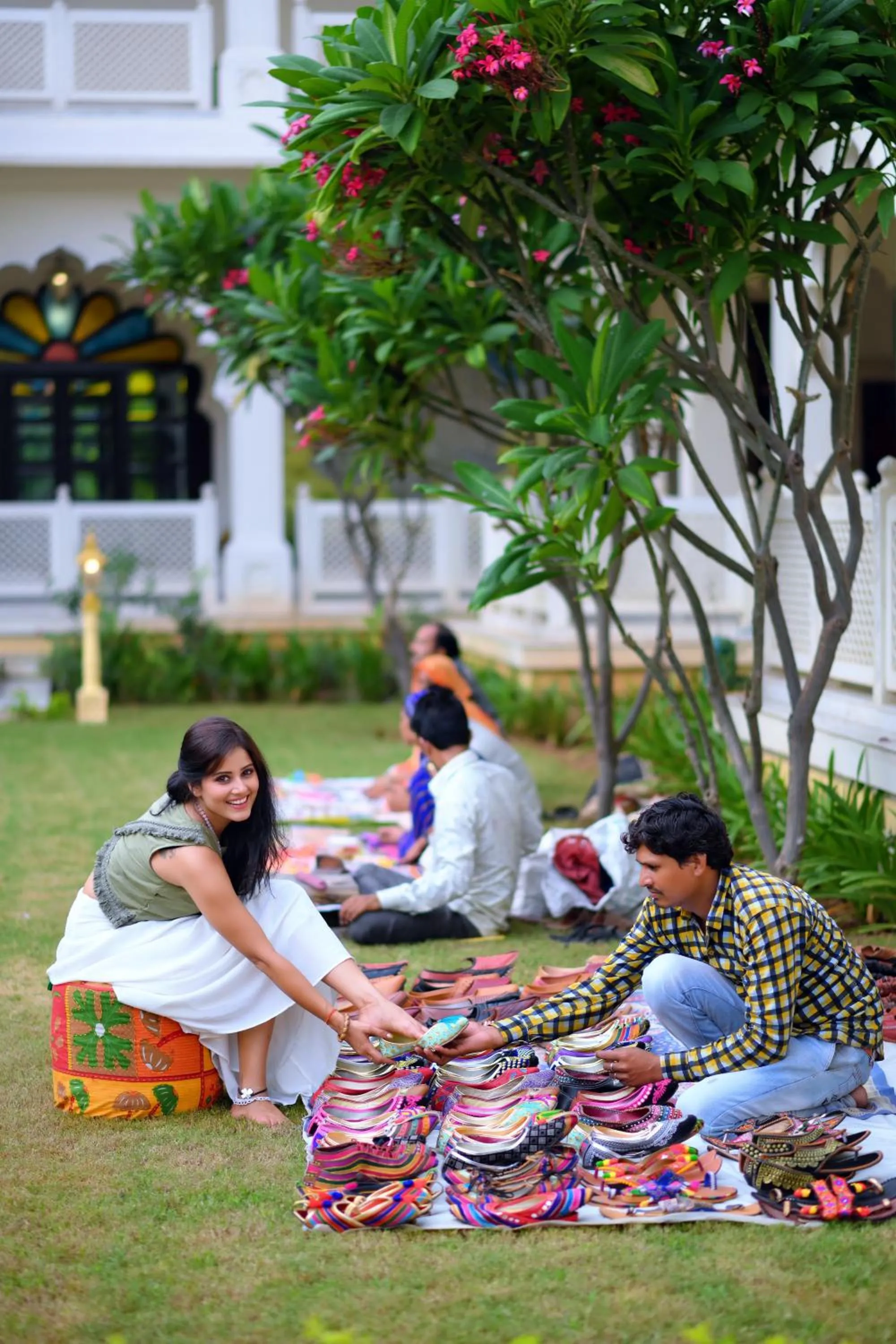 People in Anuraga Palace