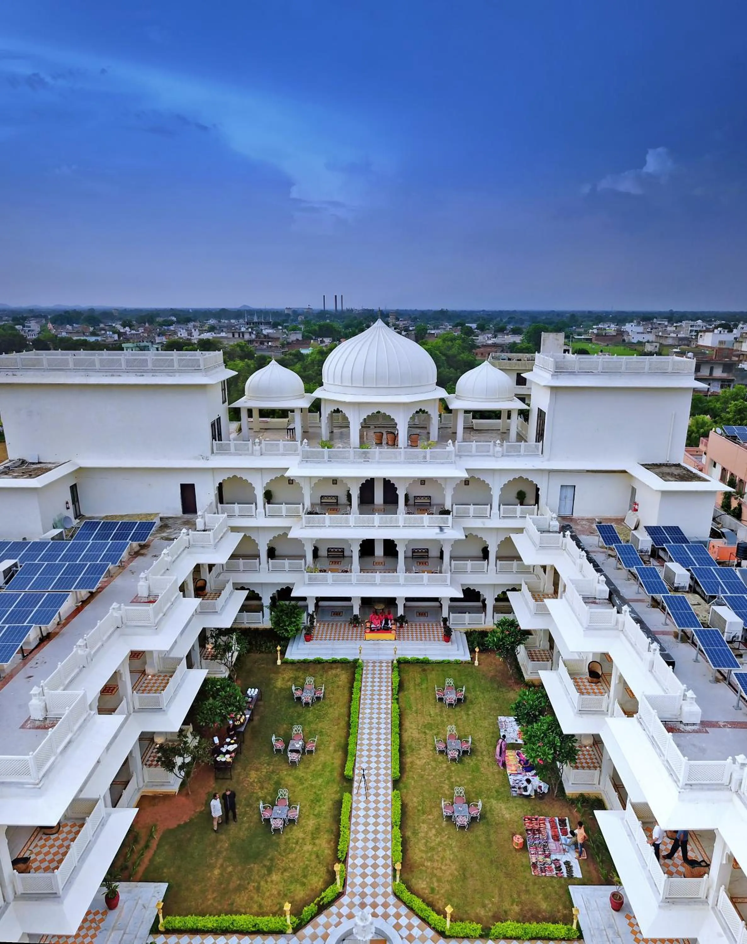 Bird's eye view in Anuraga Palace