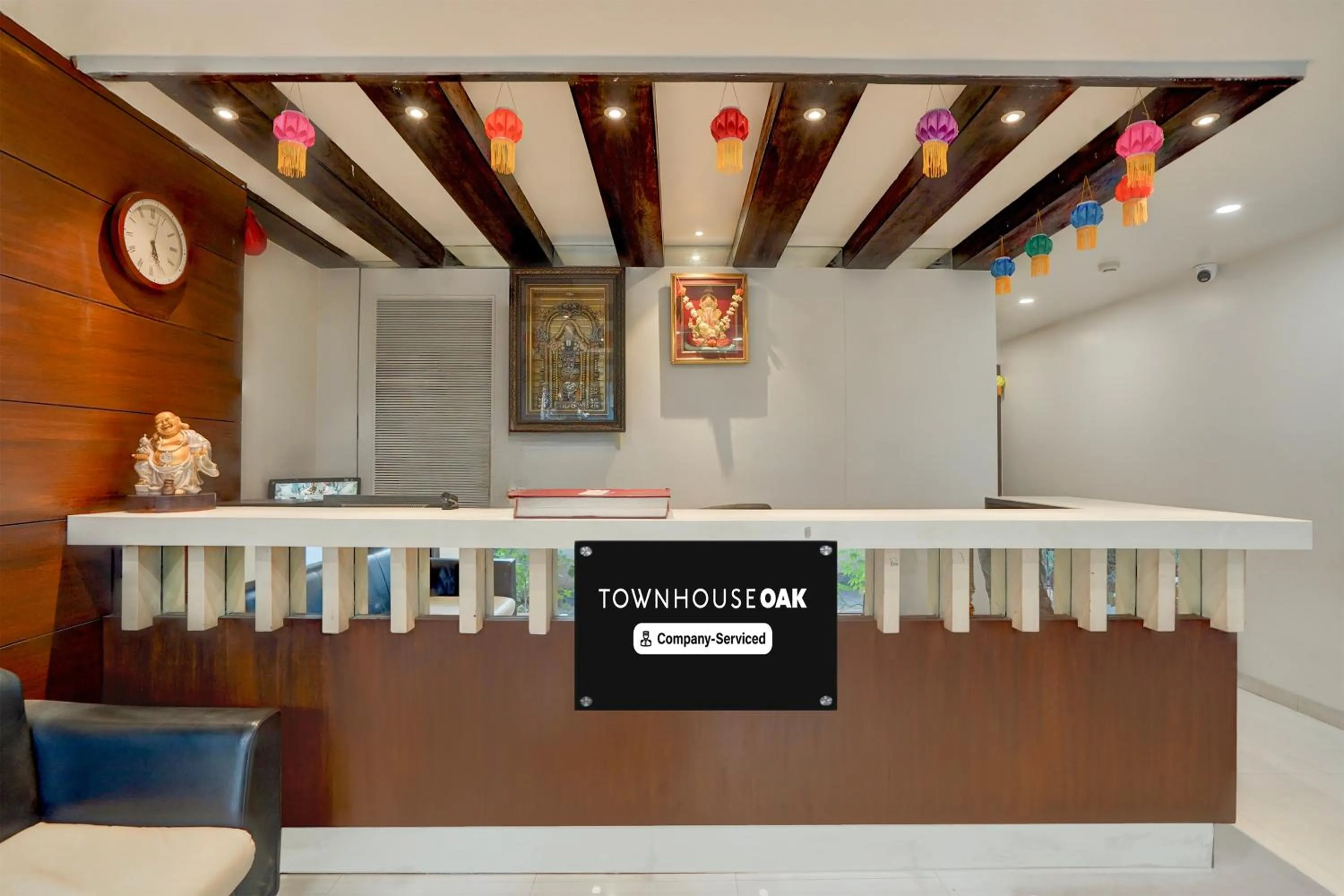 Lobby or reception in Townhouse Oak Pune Railway Station Formerly Kapil Residency