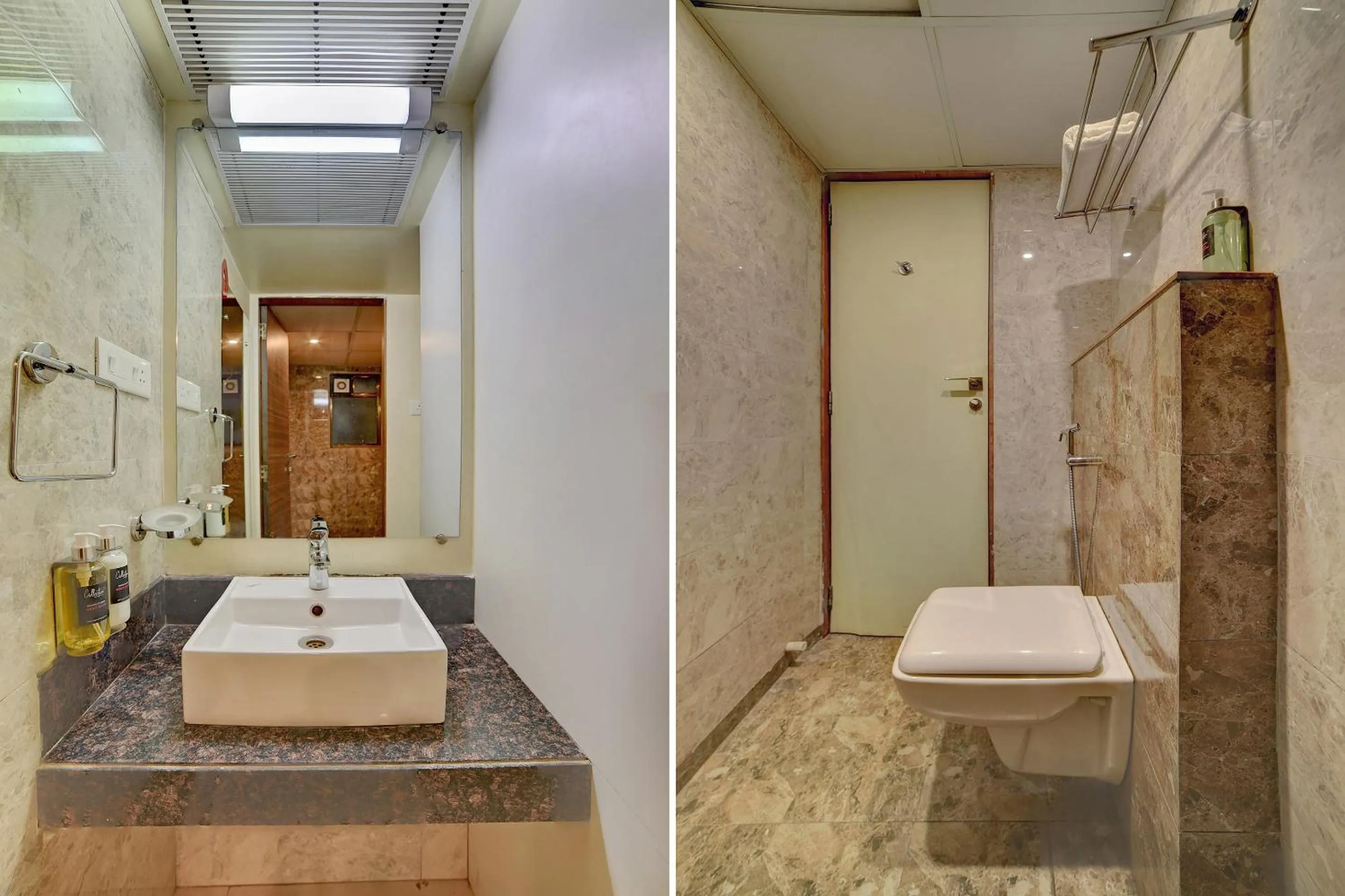 Bathroom in Townhouse Oak Pune Railway Station Formerly Kapil Residency