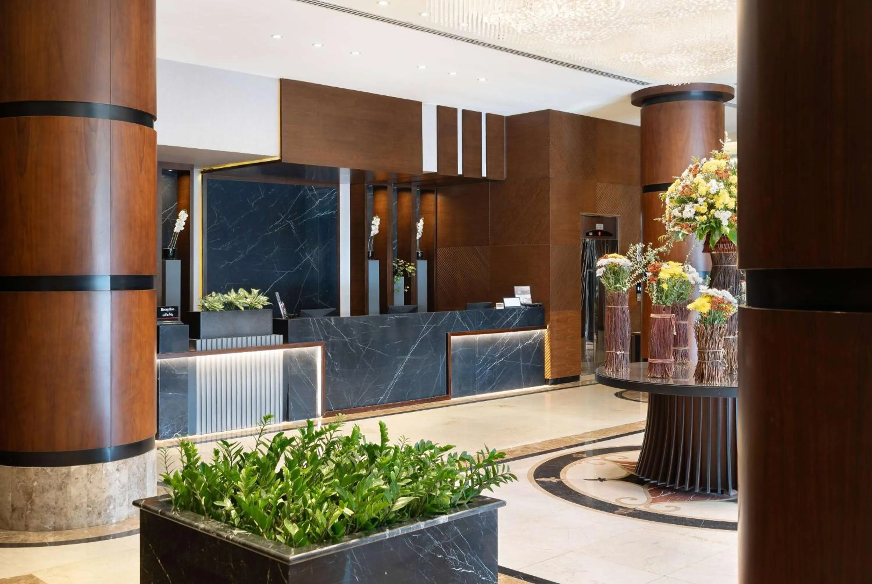 Lobby or reception in Ramada by Wyndham Erbil Gulan Street
