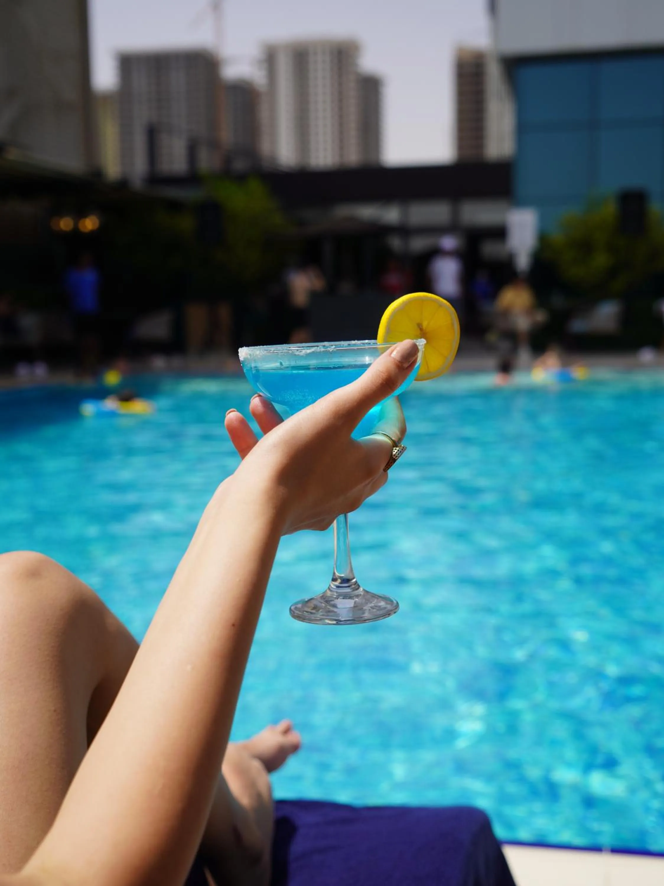 Swimming pool in Ramada by Wyndham Erbil Gulan Street