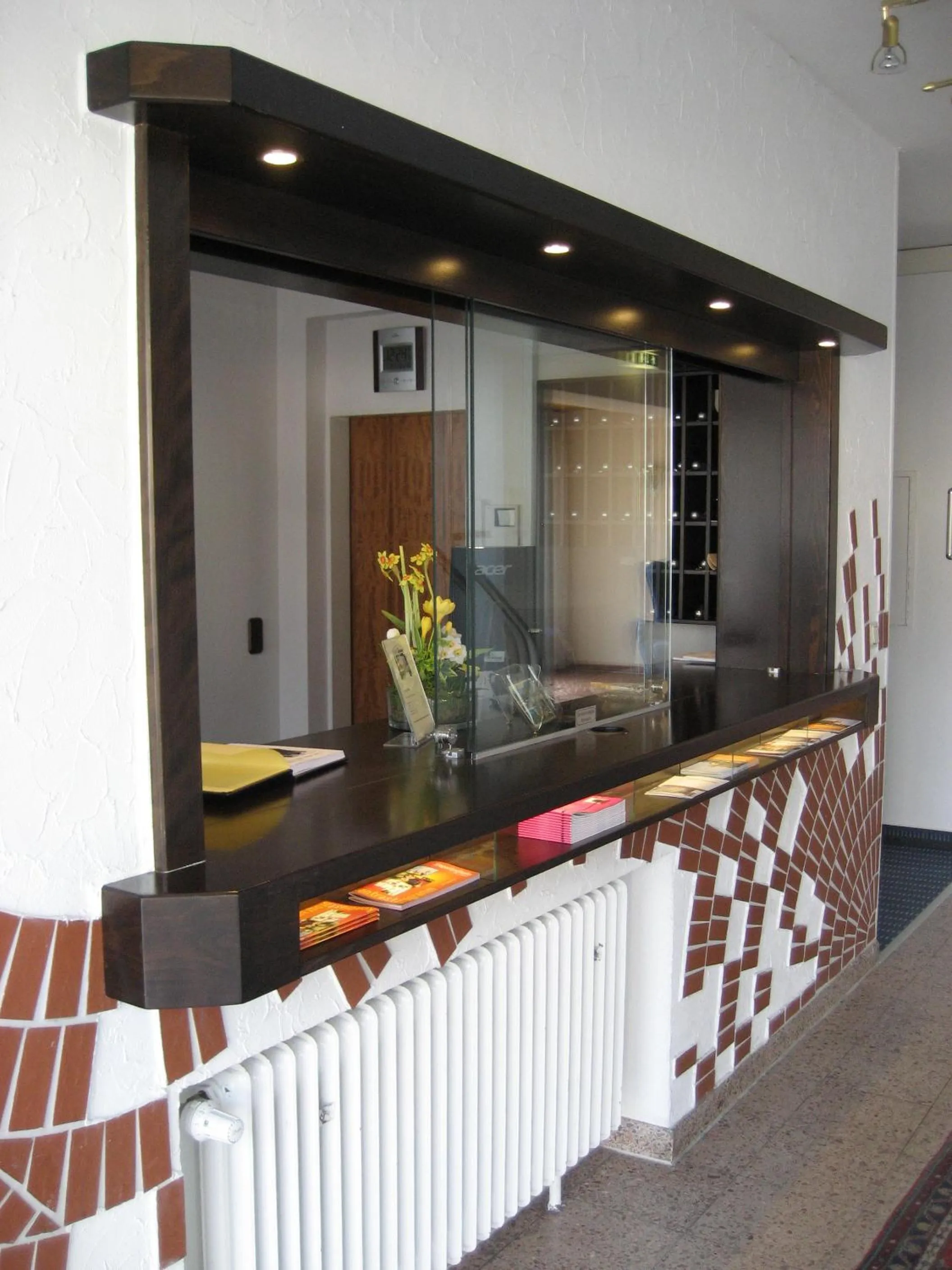 Lobby or reception in Hotel Bürger