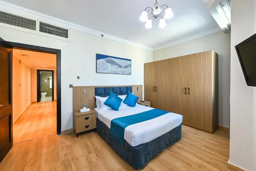 Bed in Saray Musheireb Hotel Suites and Apartment