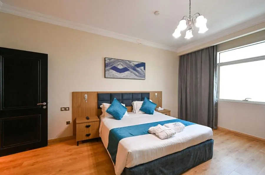 Bed in Saray Musheireb Hotel Suites and Apartment