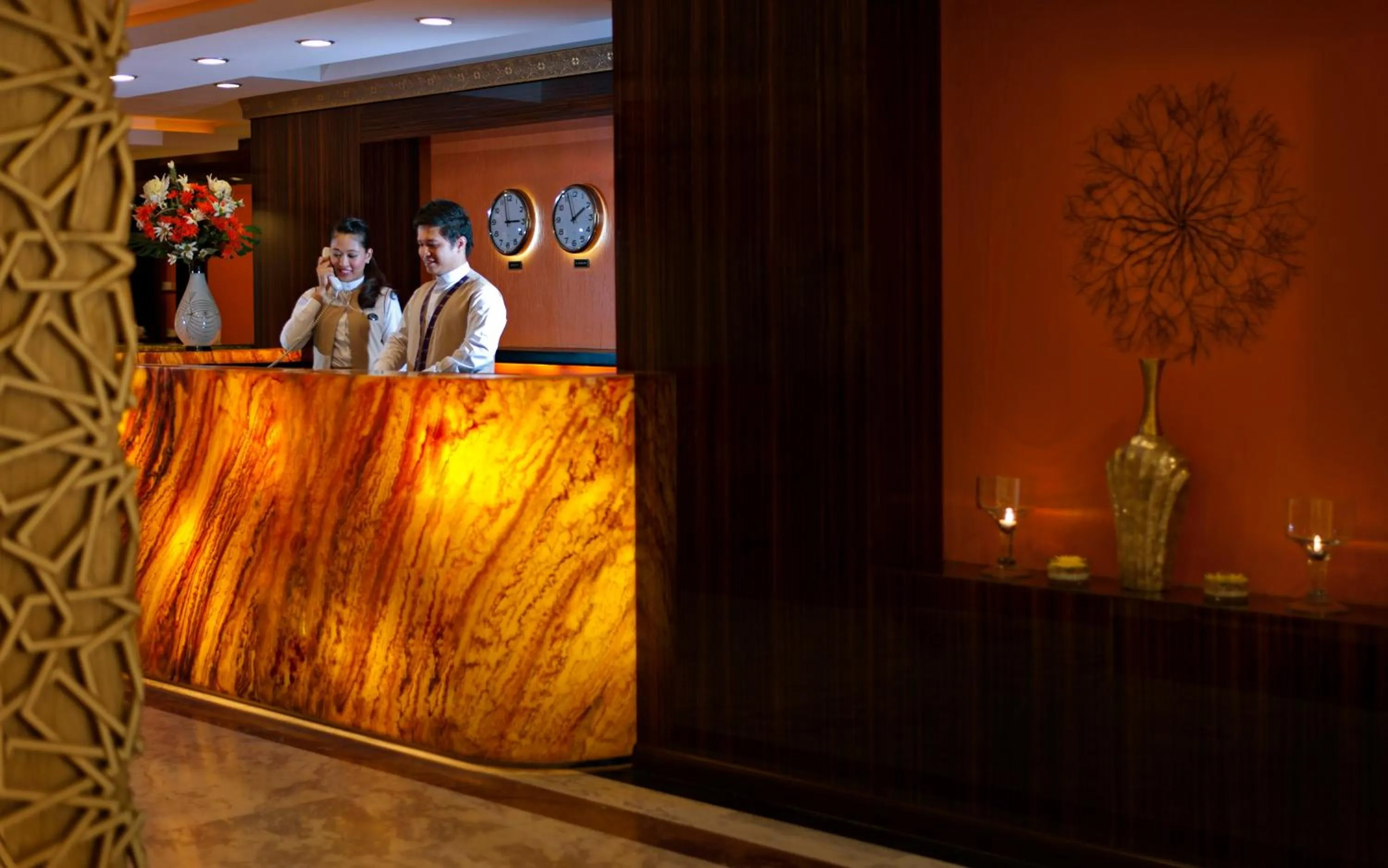 Lobby or reception in Saray Musheireb Hotel Suites and Apartment