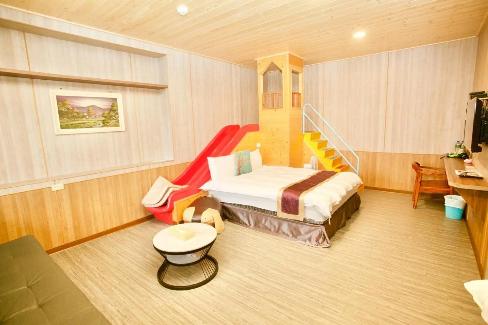 Photo of the whole room, Bed in Julie's Garden, Cingjing - Fon Chin Homestay