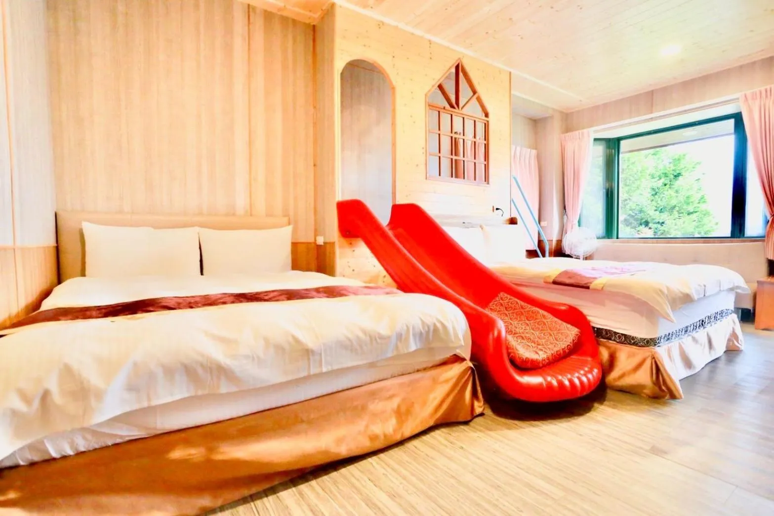 Photo of the whole room, Bed in Julie's Garden, Cingjing - Fon Chin Homestay