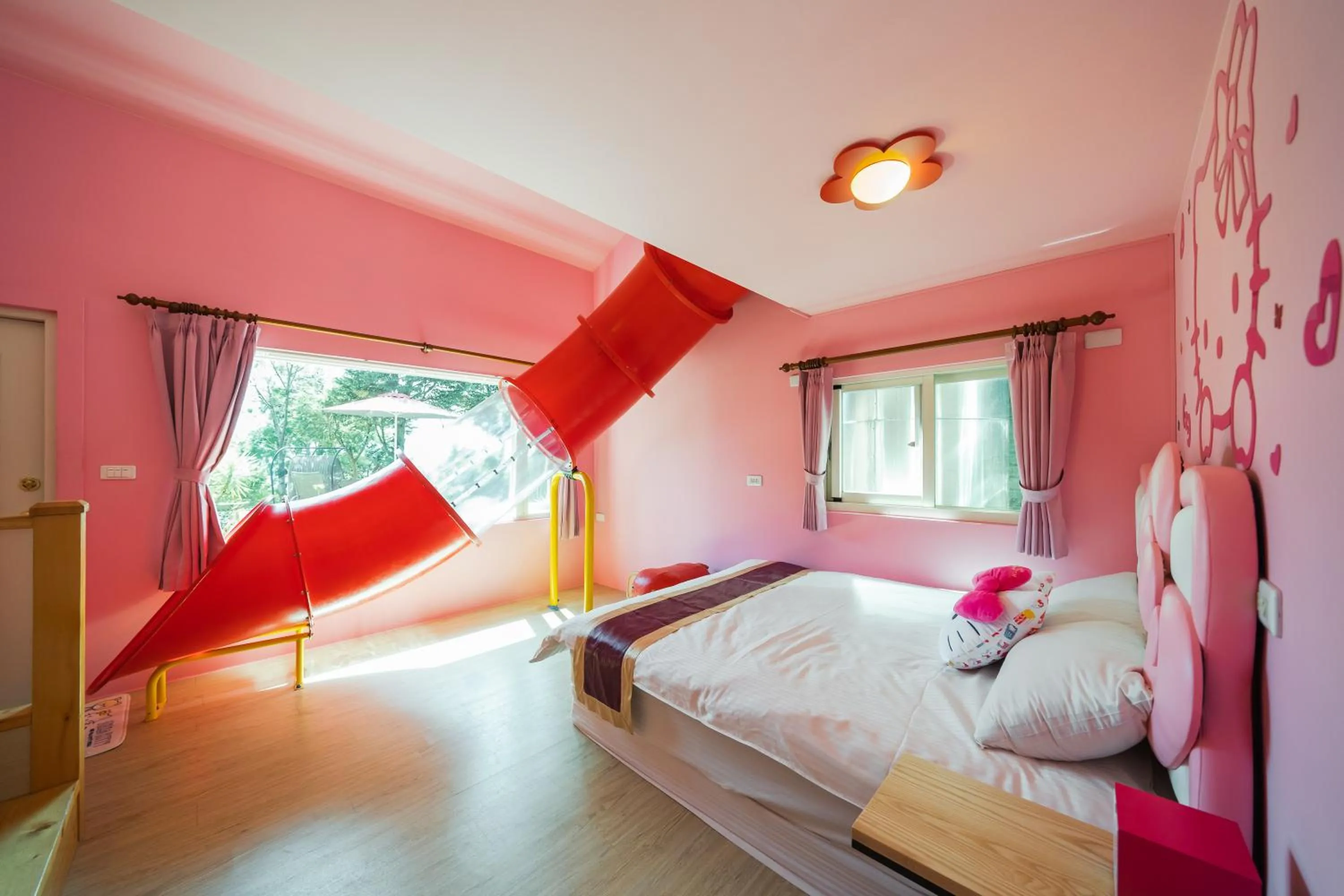 Photo of the whole room, Bed in Julie's Garden, Cingjing - Fon Chin Homestay