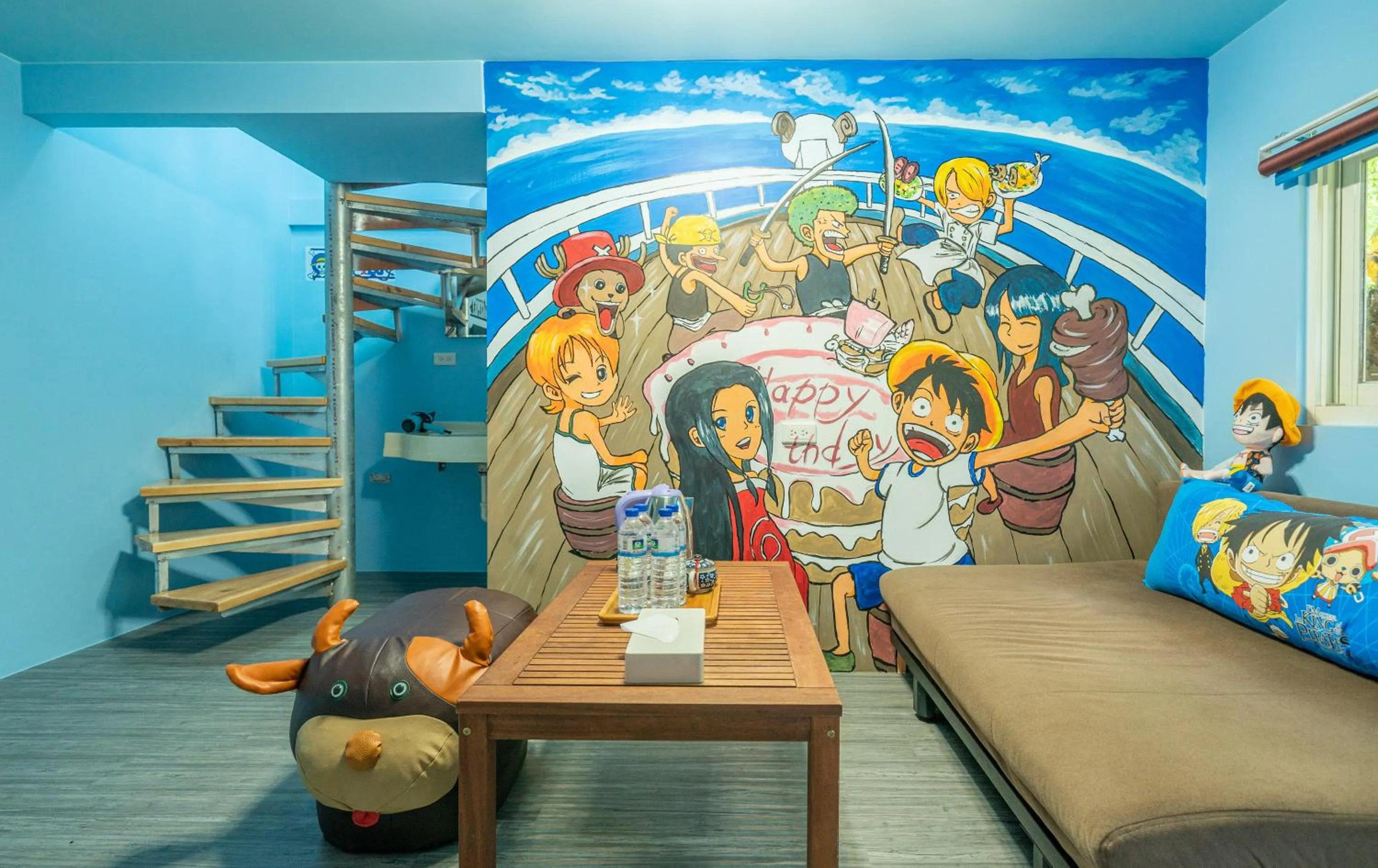 Decorative detail in Julie's Garden, Cingjing - Fon Chin Homestay