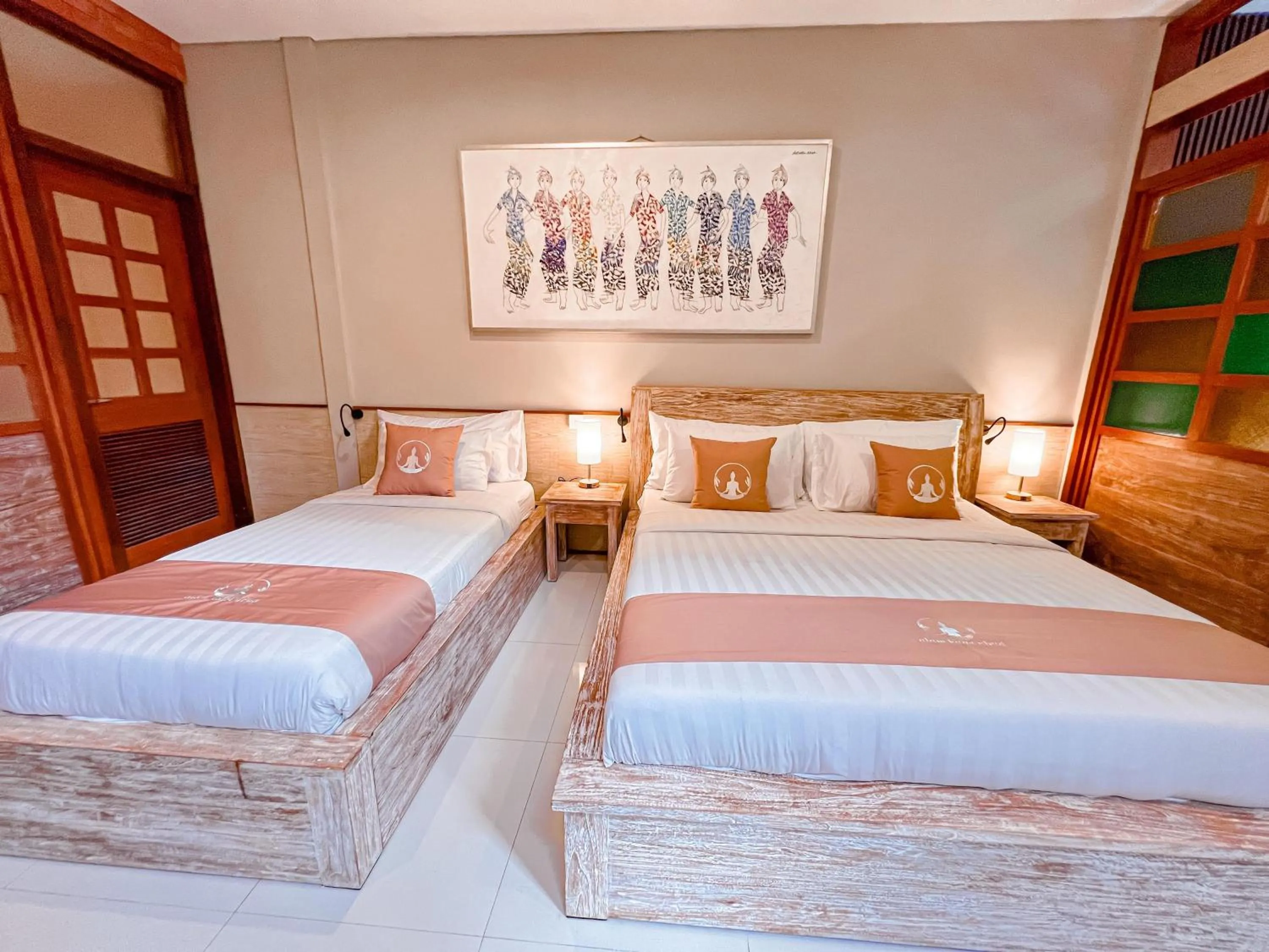 Bed in Alam Kawi Ubud Resort & Spa