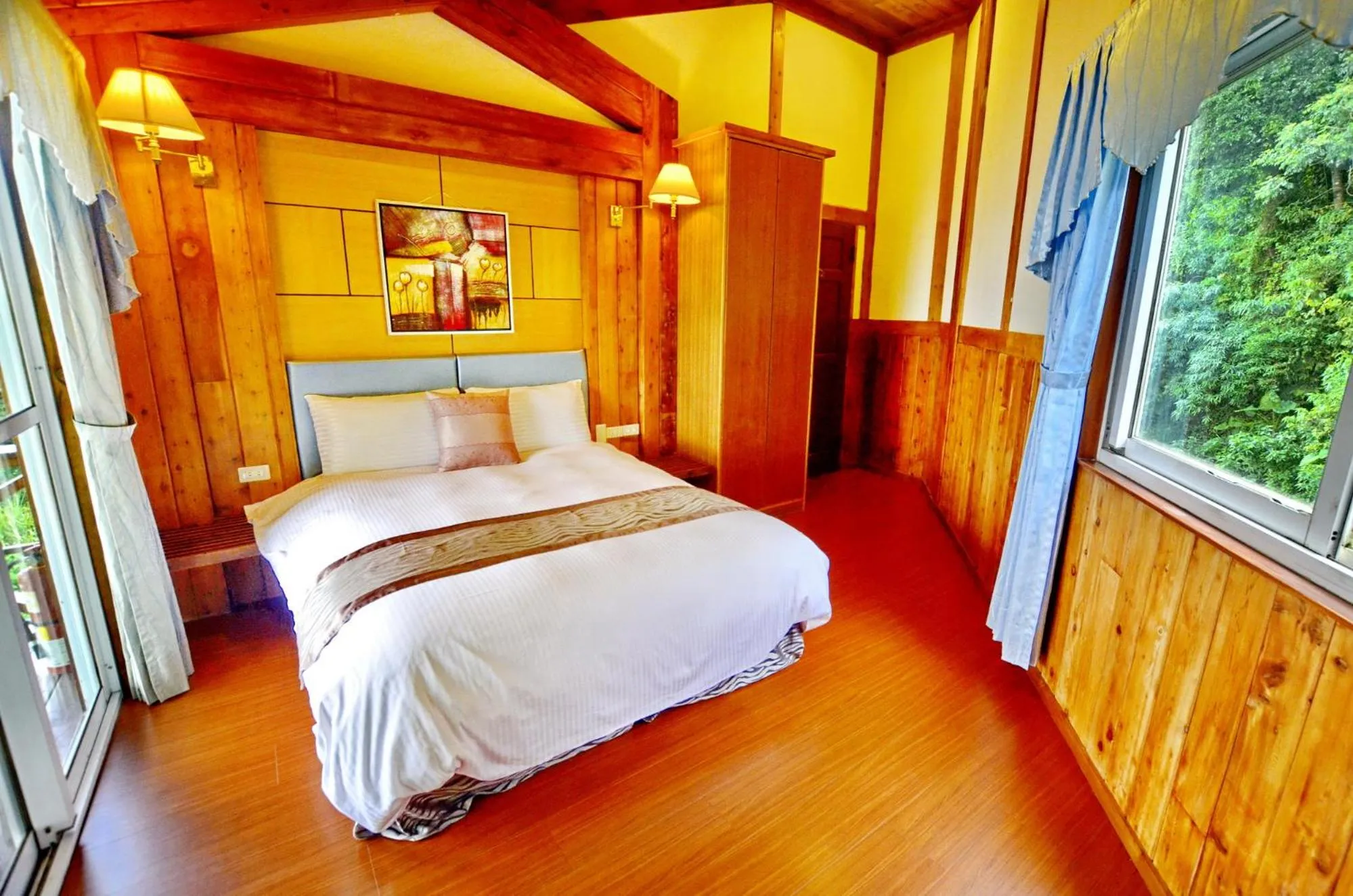 Bed in Shiyai Taoyuan