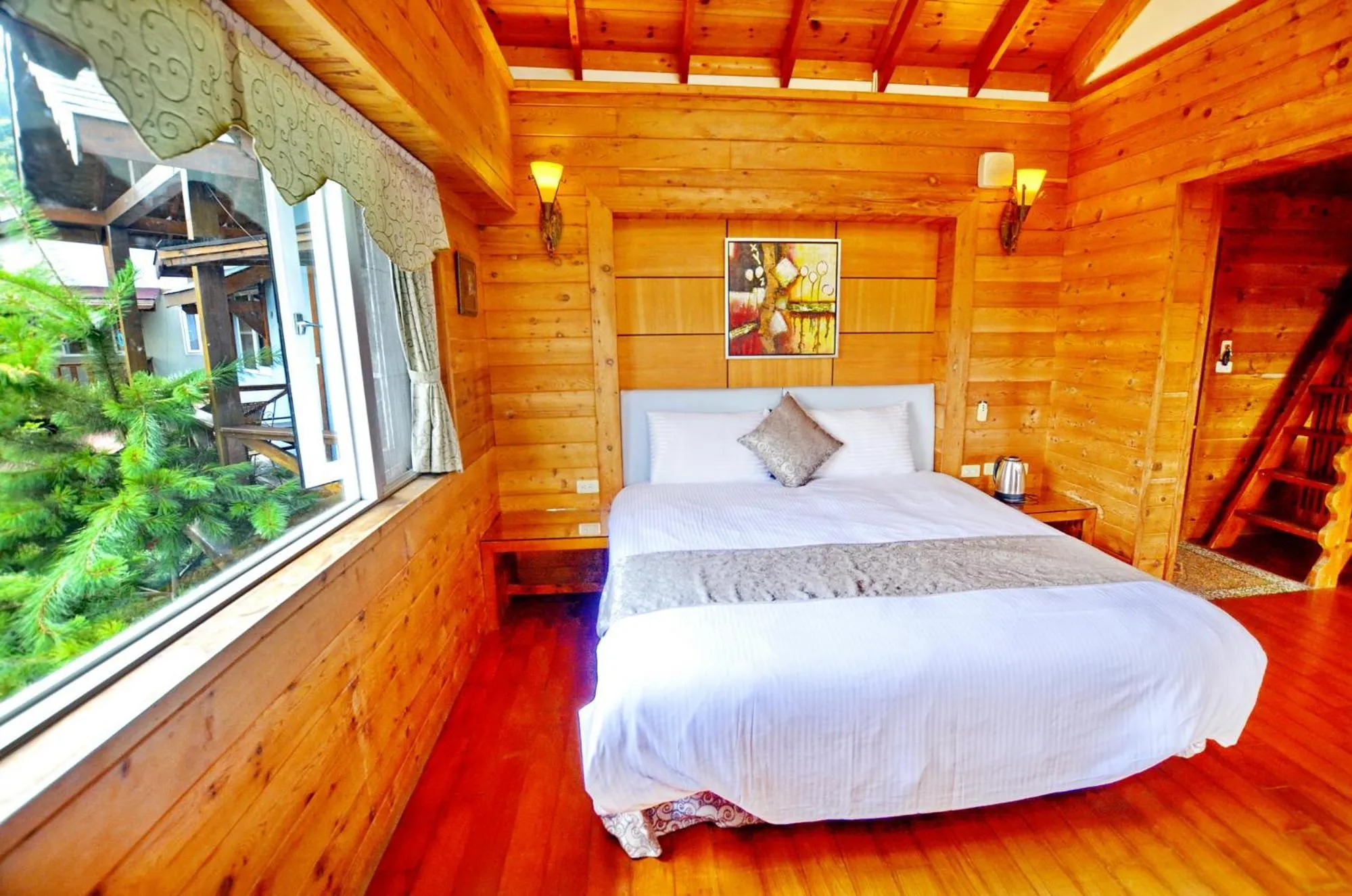 Bed in Shiyai Taoyuan