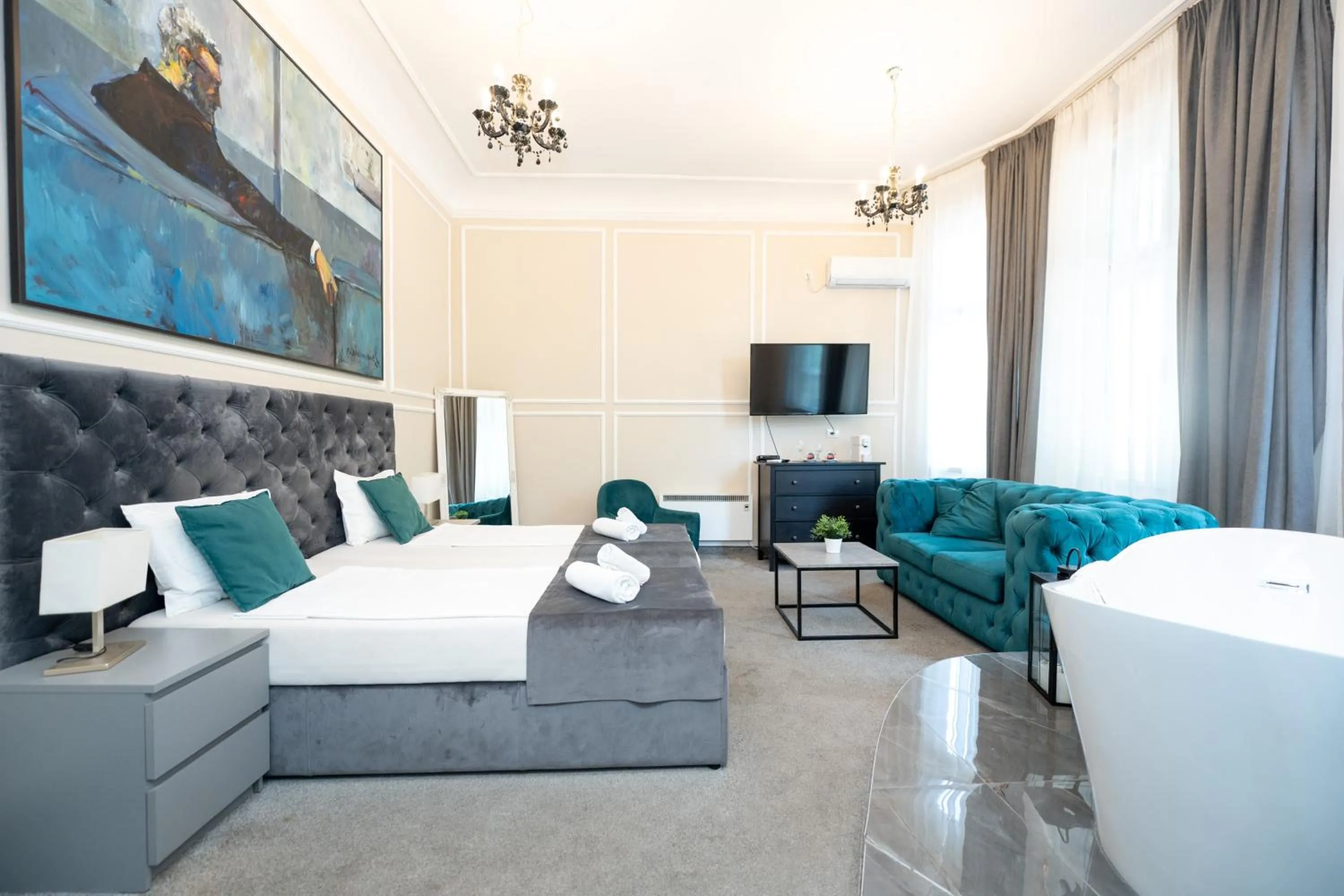 Bed in Boutique Hotel Kings Palace