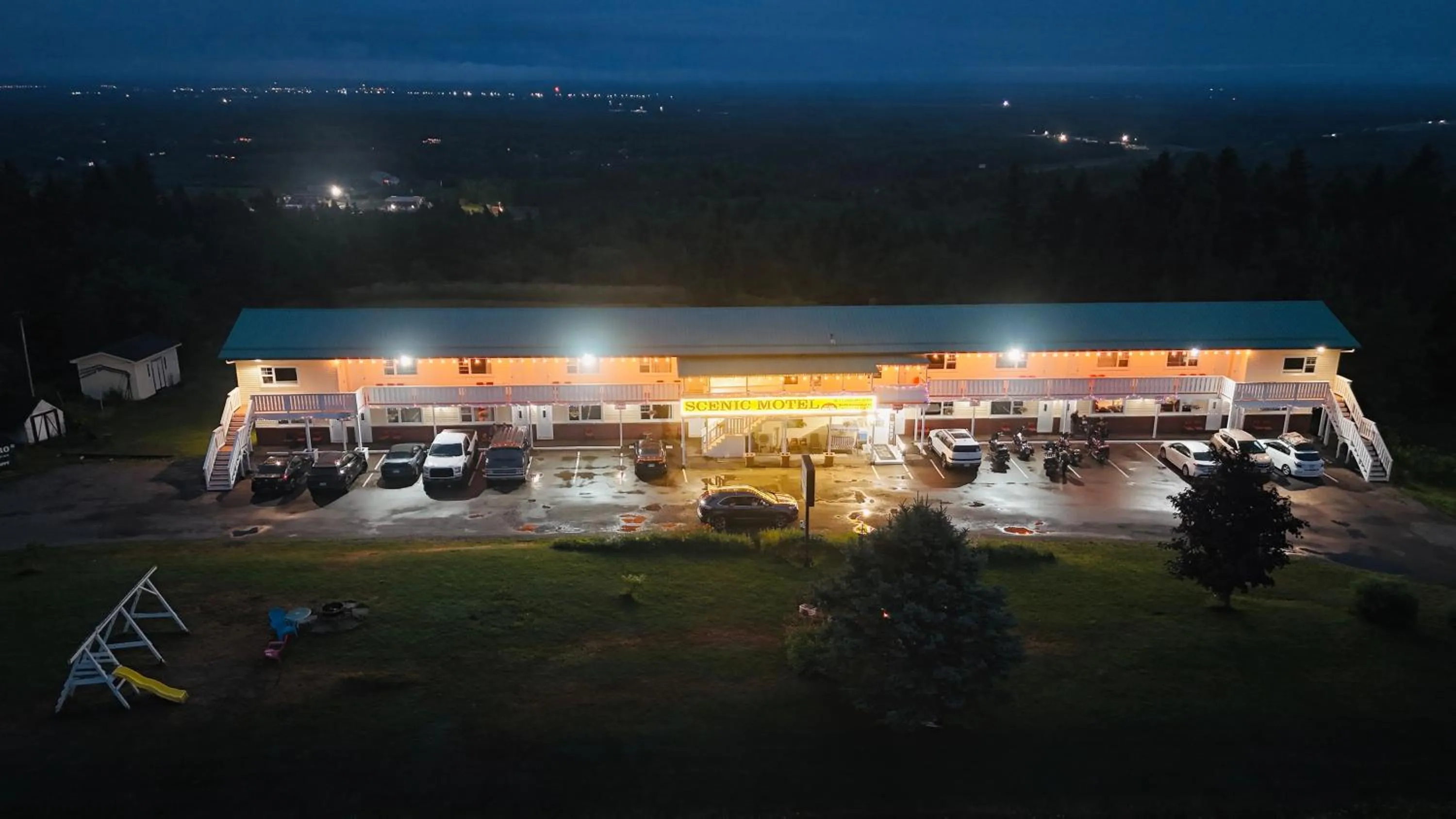 Property building in Scenic Motel Moncton