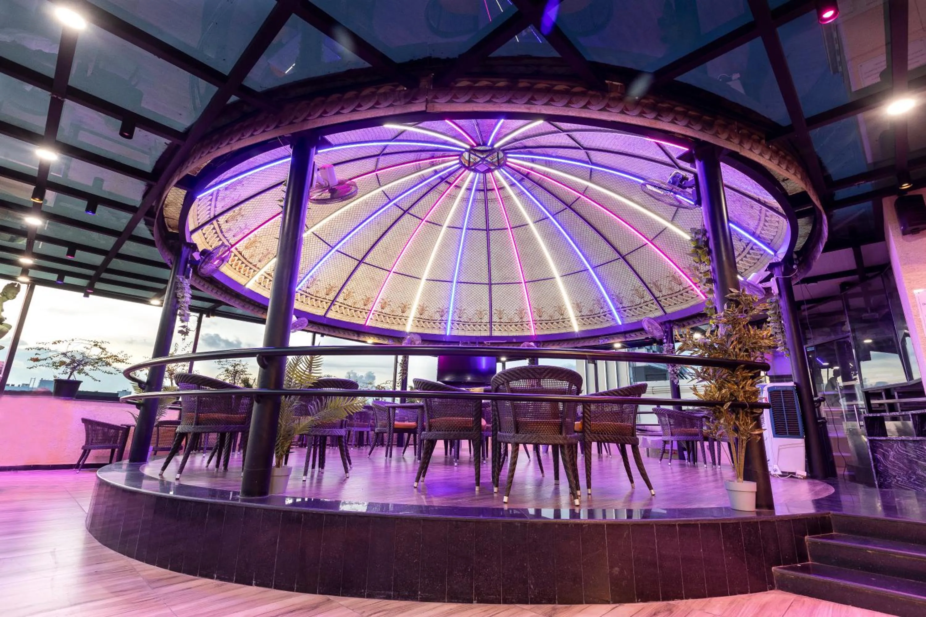 Lounge or bar in The Saibaba Hotel