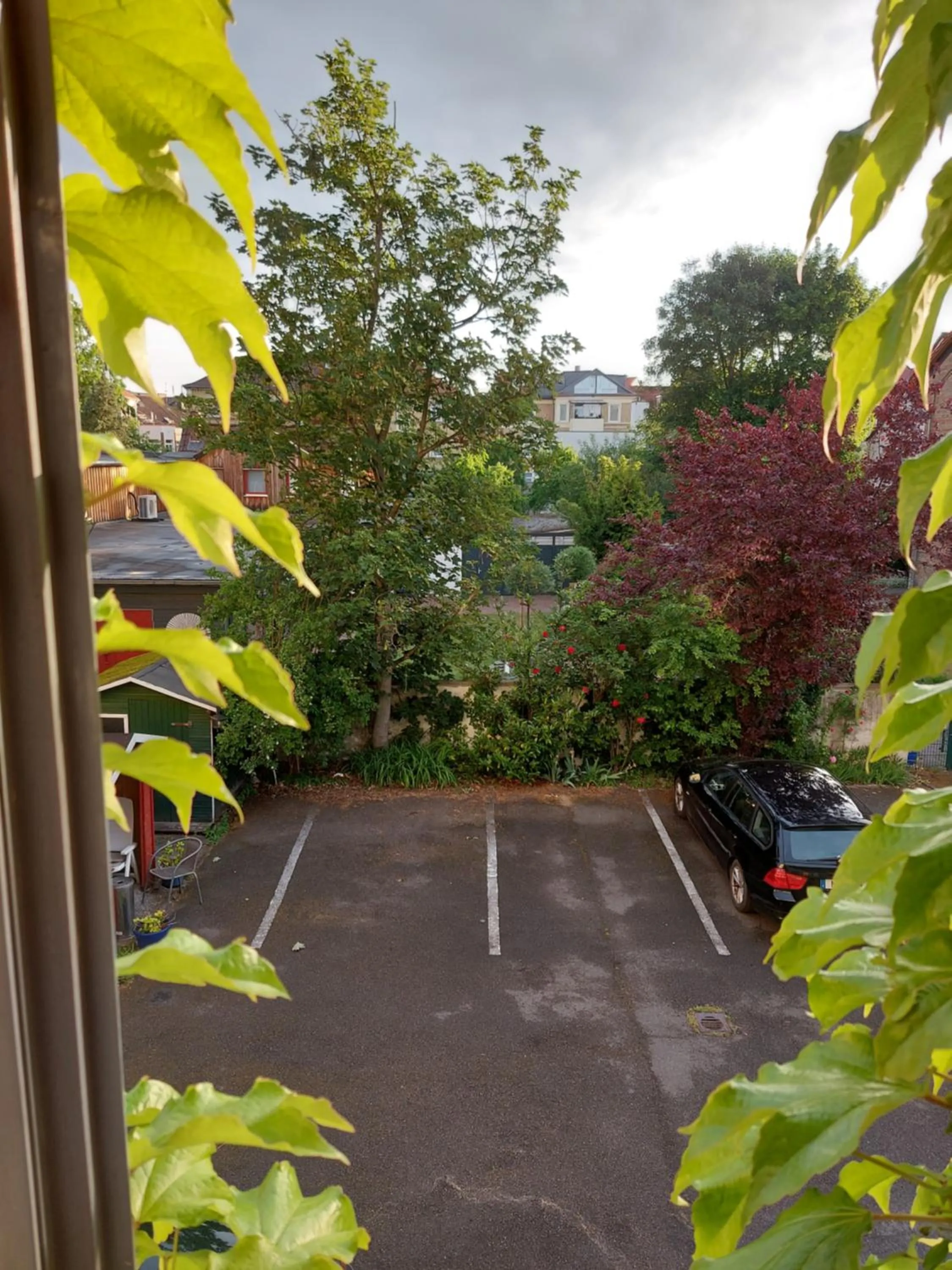 Garden view in An der Stadthalle