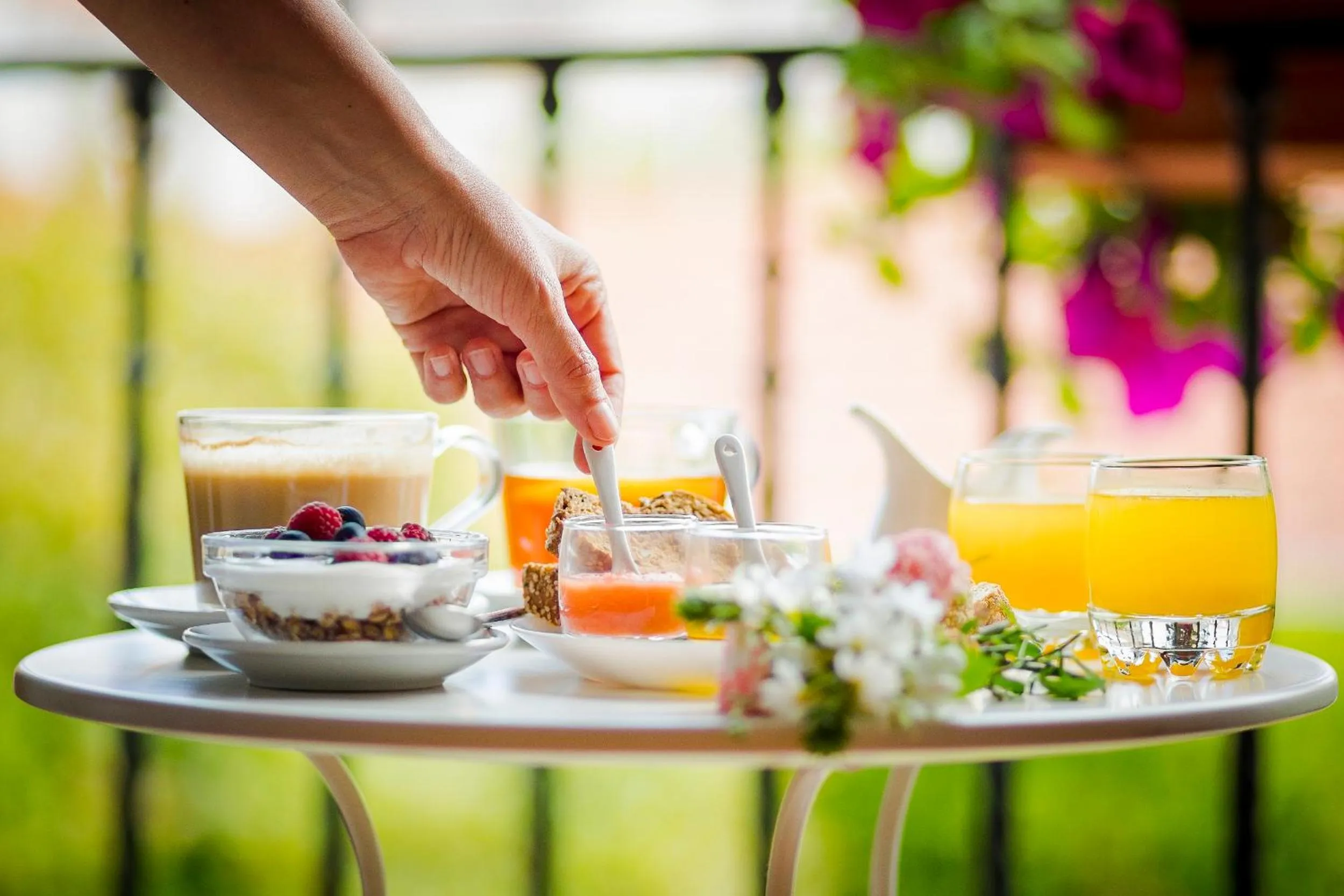 Breakfast in Hotel Arce