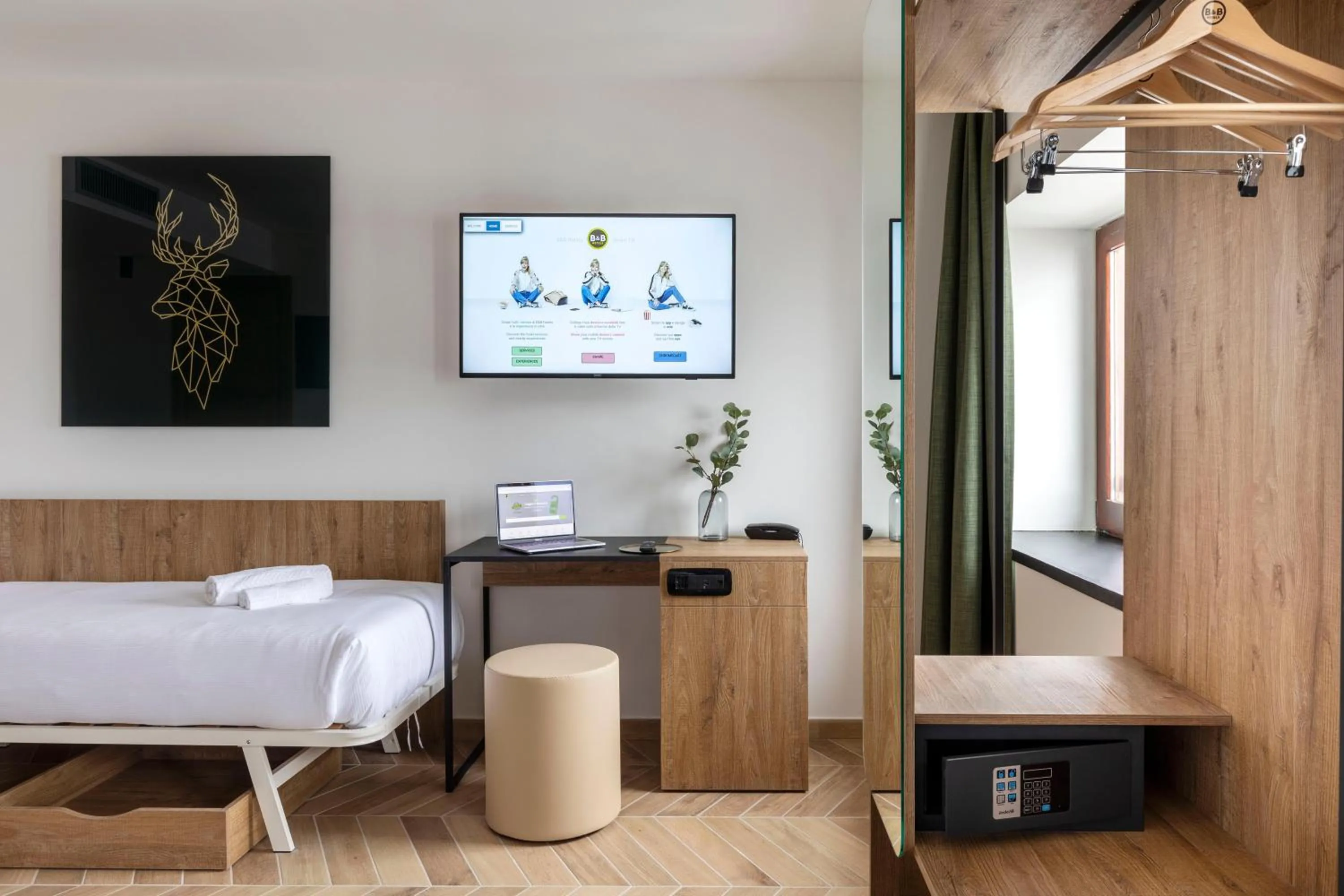 Photo of the whole room in B&B Hotel Passo Tre Croci Cortina