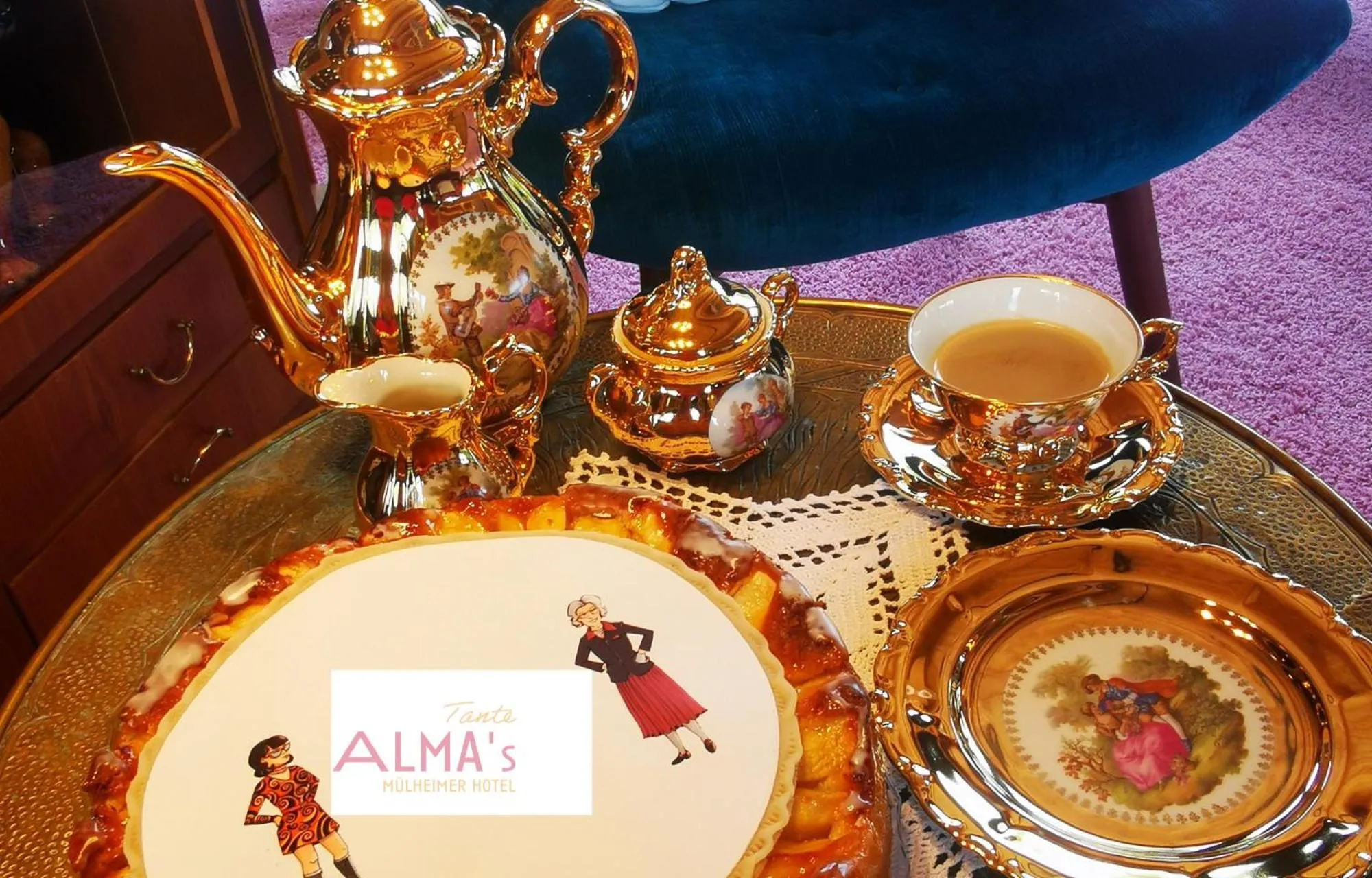 Coffee/tea facilities in Tante ALMA's Mülheimer Hotel