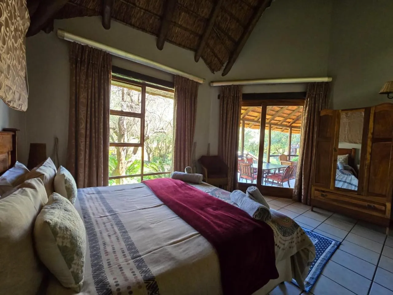 Bed in Glen Afric Country Lodge