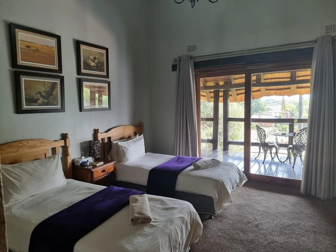 Bed in Glen Afric Country Lodge