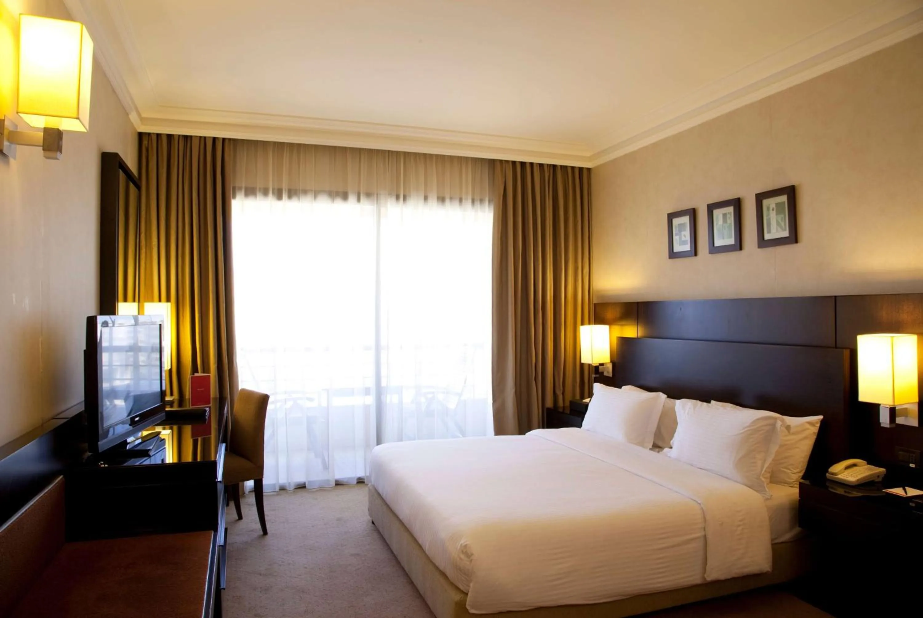 Photo of the whole room, Bed in Ramada Plaza by Wyndham Beirut Raouche