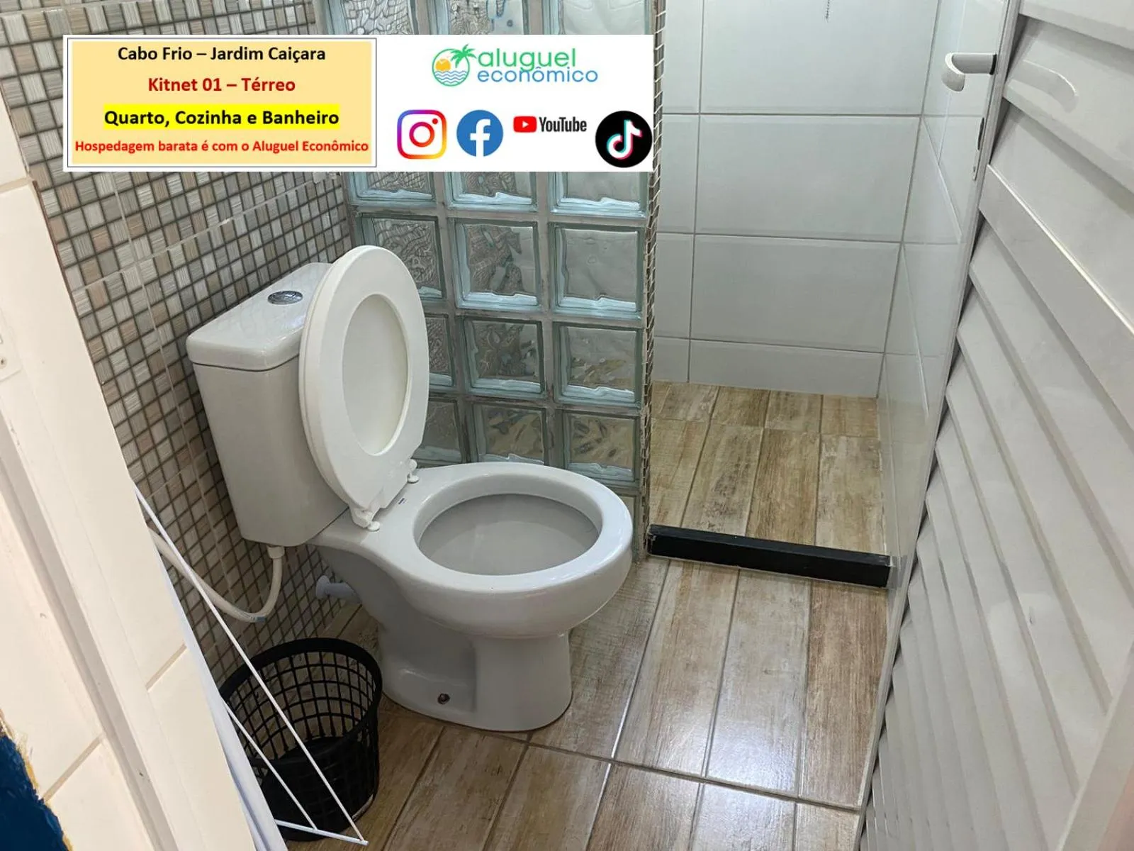 Bathroom in Cabo Frio - Jardim Caiçara - Aluguel Econômico