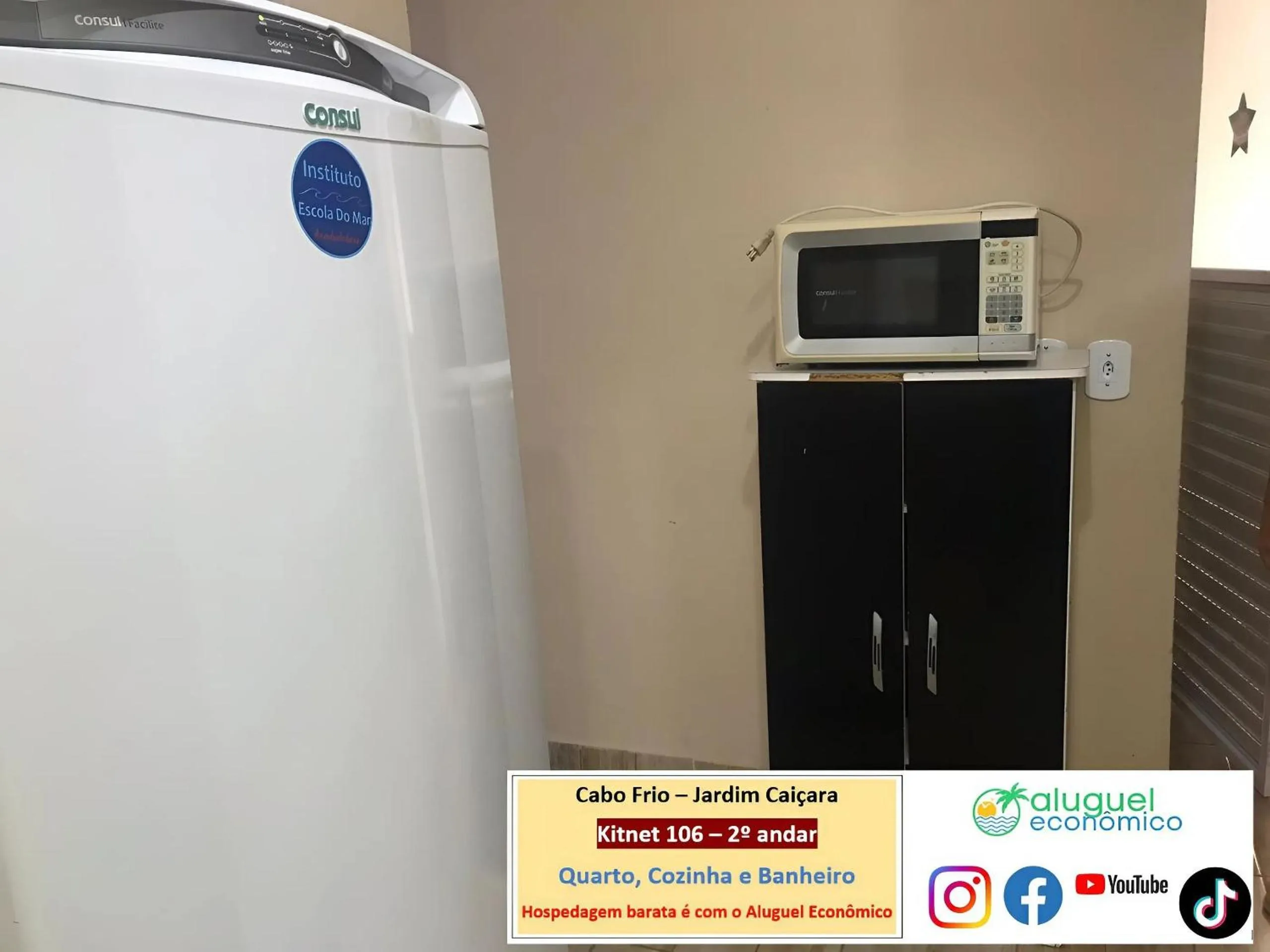 Kitchen or kitchenette in Cabo Frio - Jardim Caiçara - Aluguel Econômico