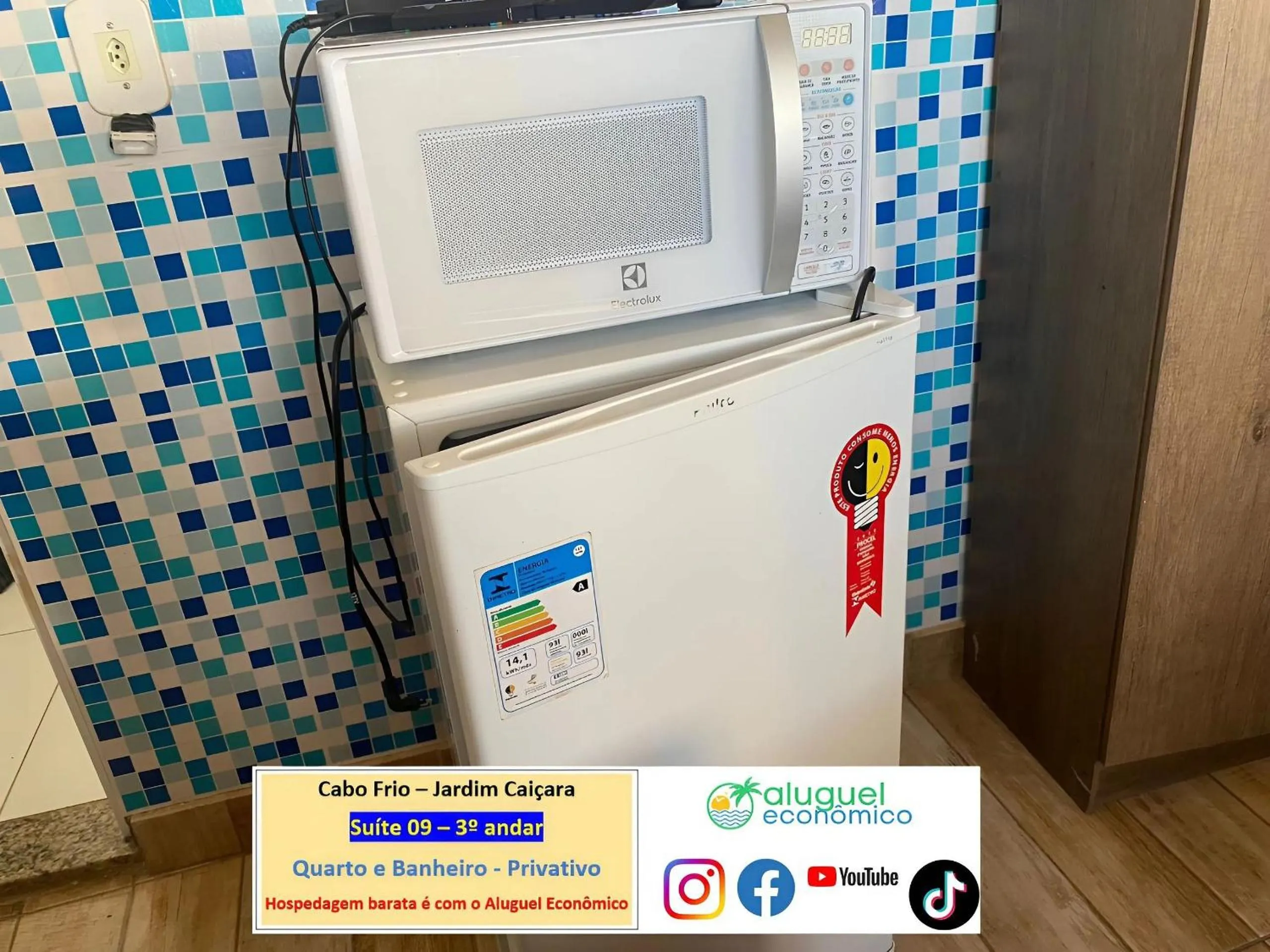 Bedroom in Cabo Frio - Jardim Caiçara - Aluguel Econômico