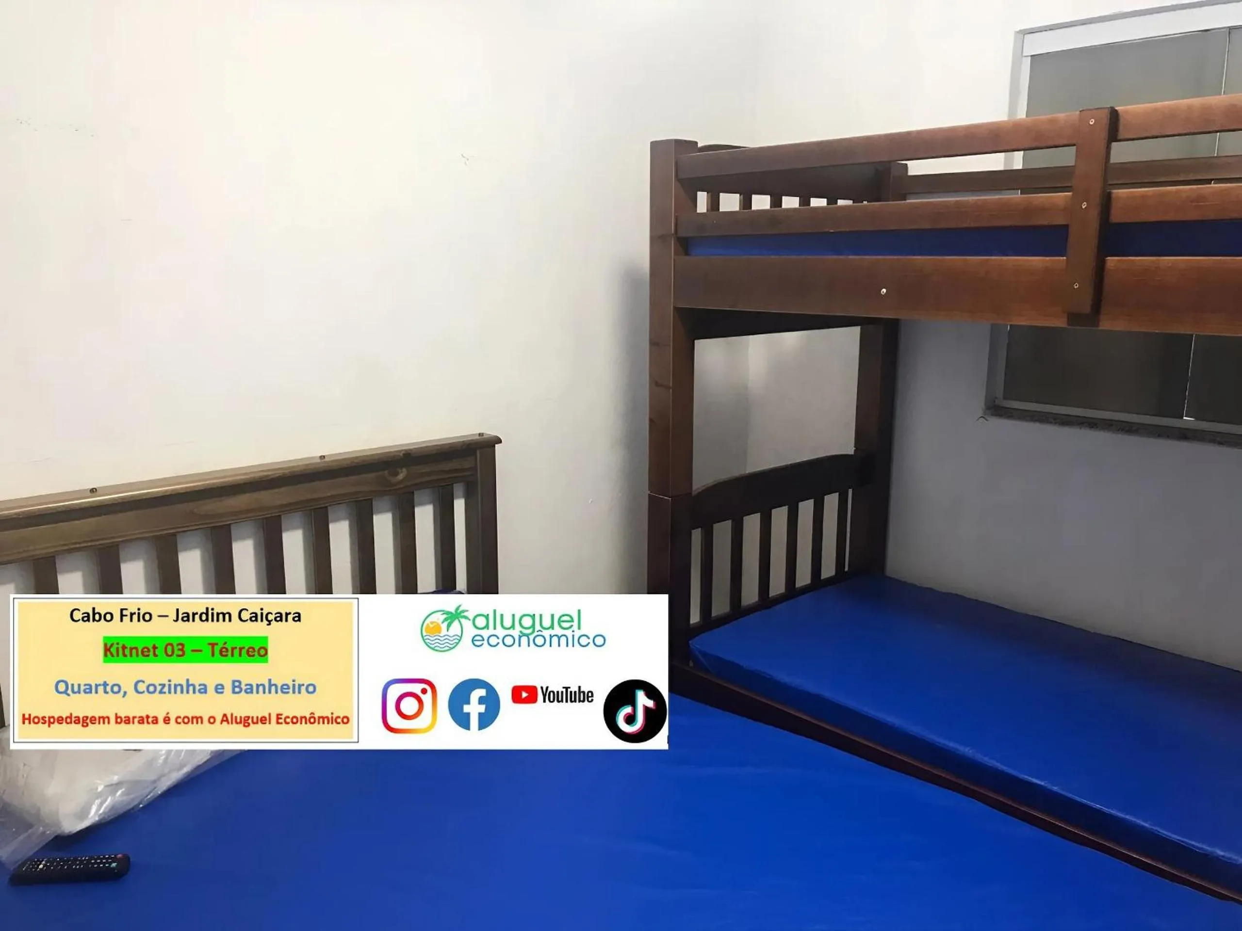 Bedroom, Bed in Cabo Frio - Jardim Caiçara - Aluguel Econômico