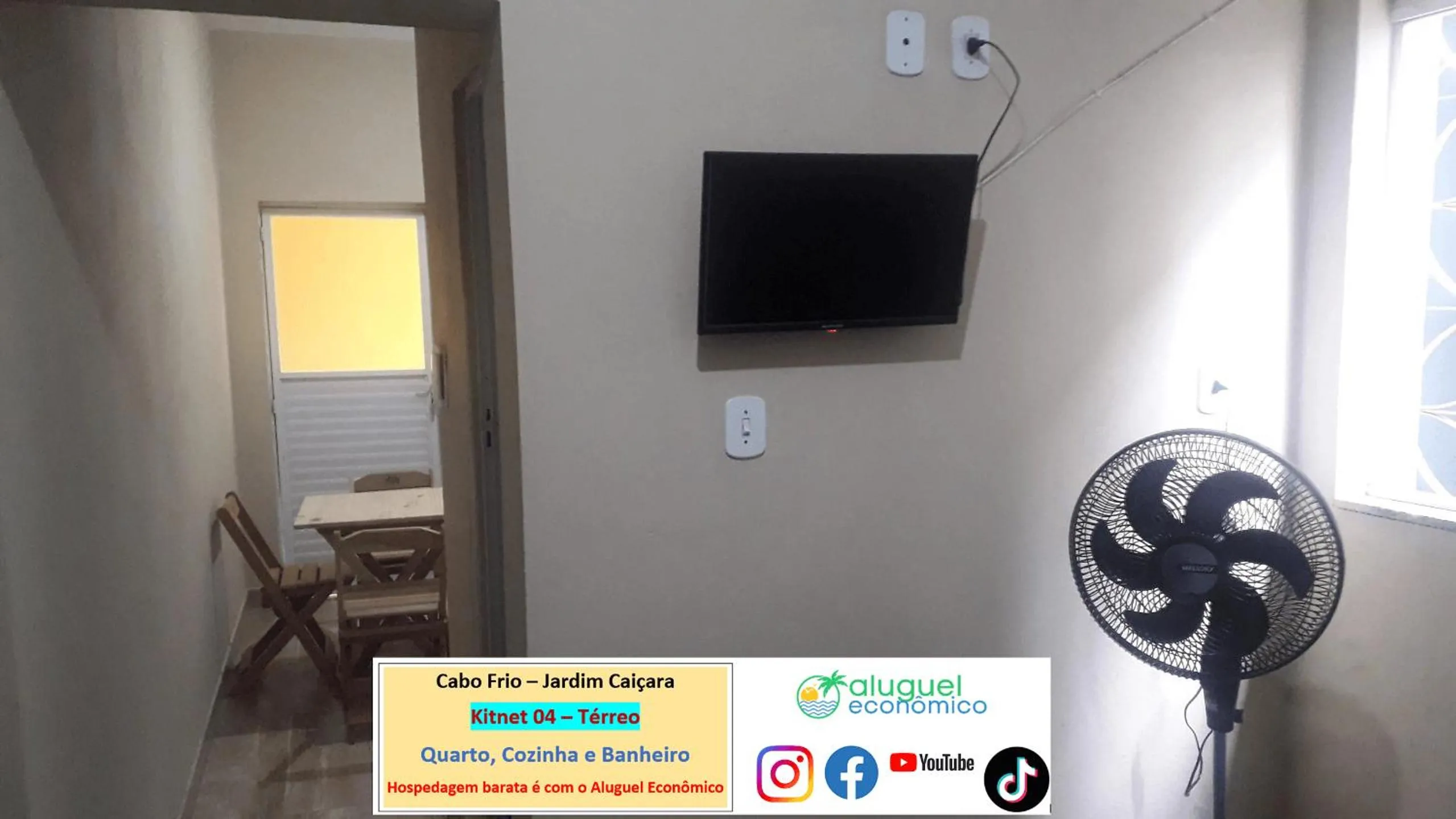 Bedroom in Cabo Frio - Jardim Caiçara - Aluguel Econômico