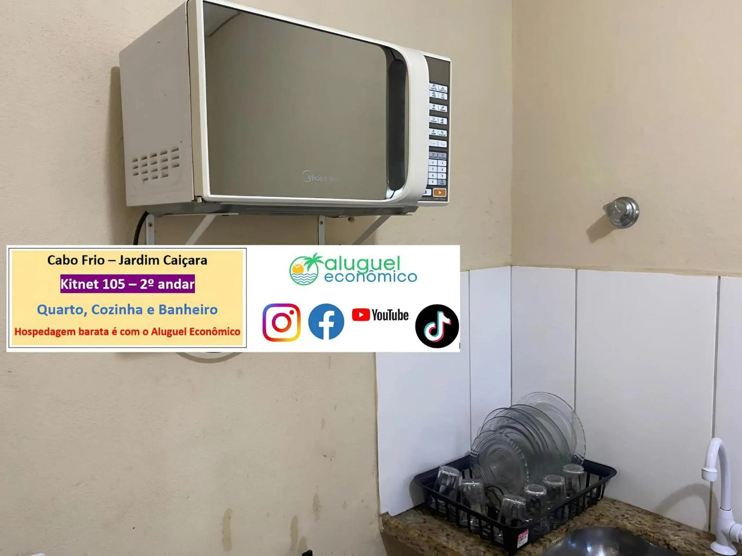 Kitchen or kitchenette in Cabo Frio - Jardim Caiçara - Aluguel Econômico