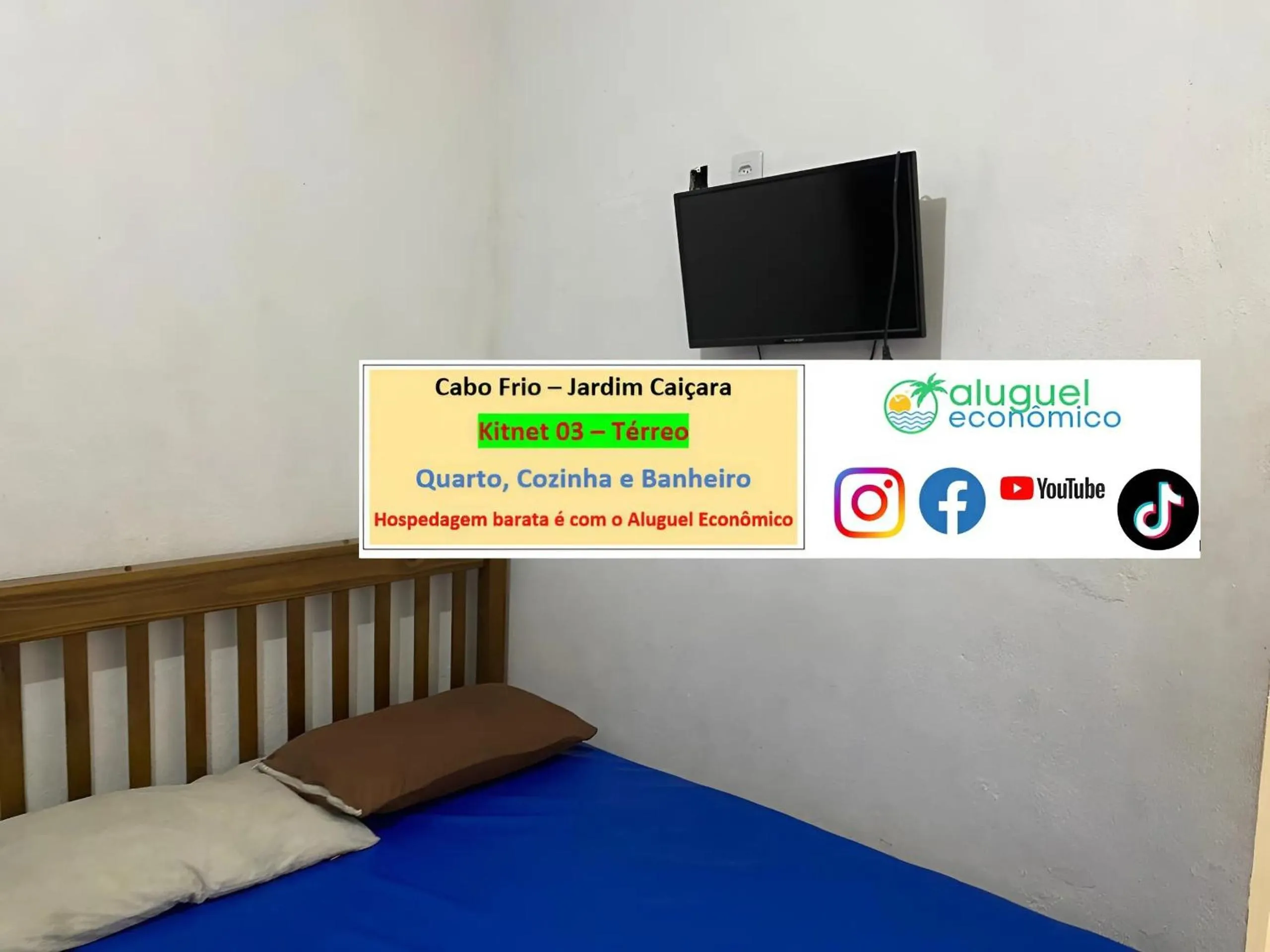 Bedroom, Bed in Cabo Frio - Jardim Caiçara - Aluguel Econômico