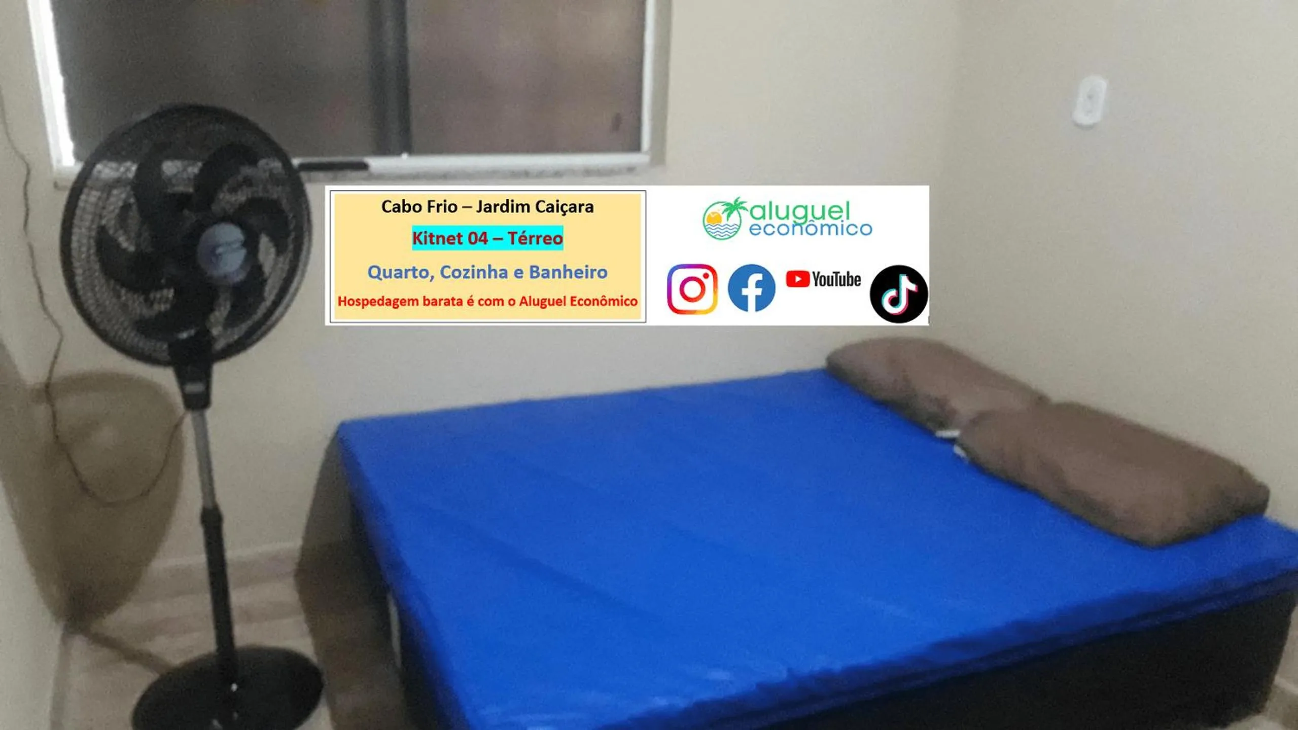 Bedroom, Bed in Cabo Frio - Jardim Caiçara - Aluguel Econômico