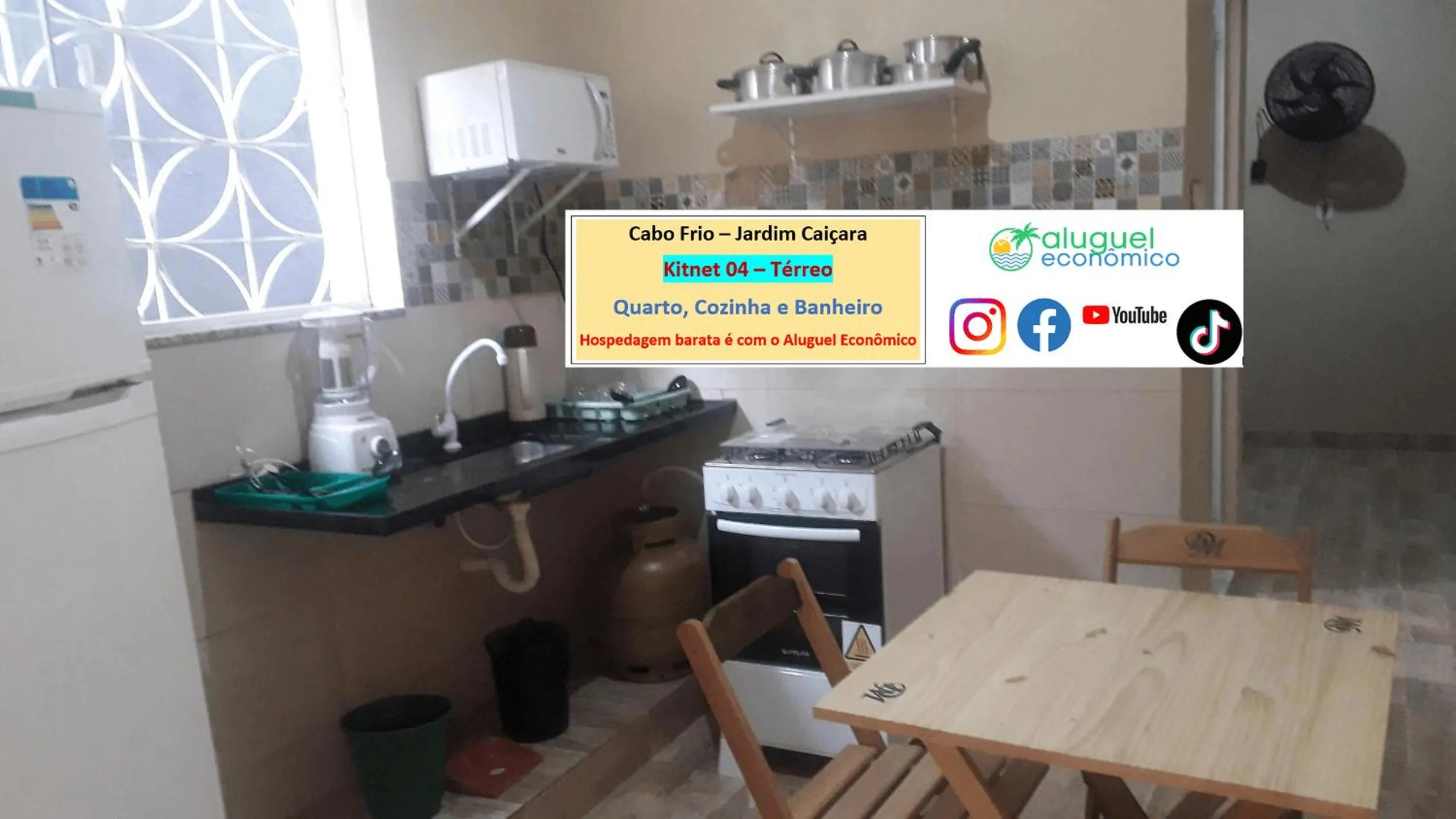 Kitchen or kitchenette in Cabo Frio - Jardim Caiçara - Aluguel Econômico