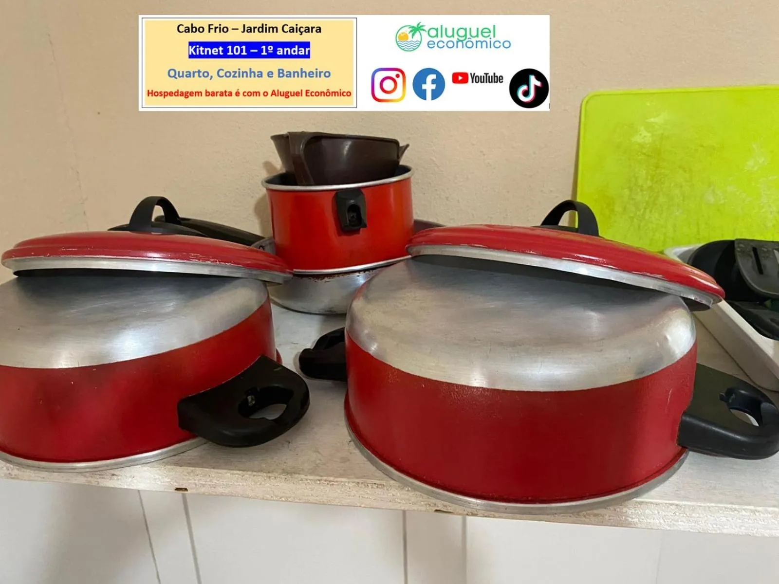 Kitchen or kitchenette in Cabo Frio - Jardim Caiçara - Aluguel Econômico