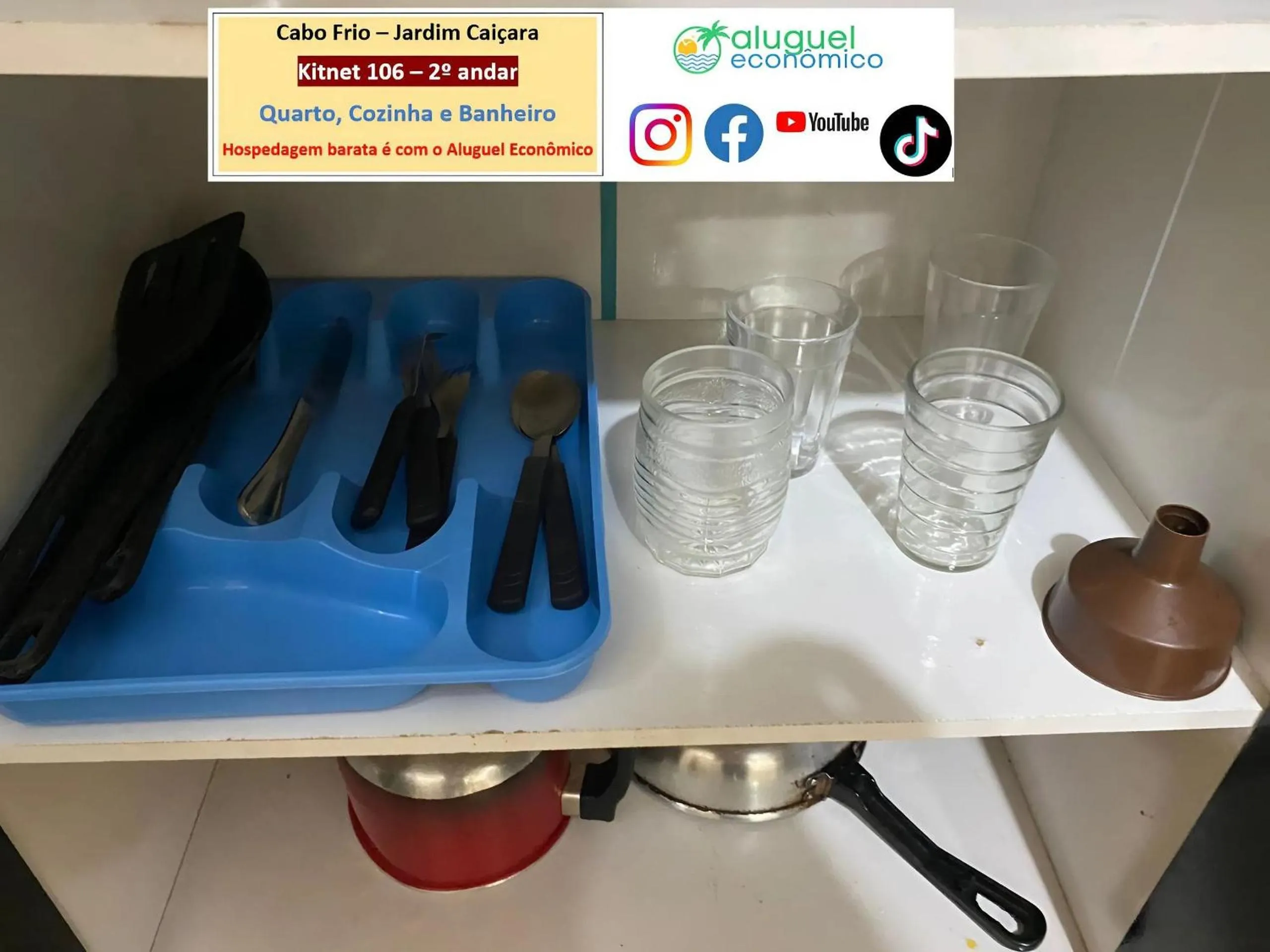 Kitchen or kitchenette in Cabo Frio - Jardim Caiçara - Aluguel Econômico