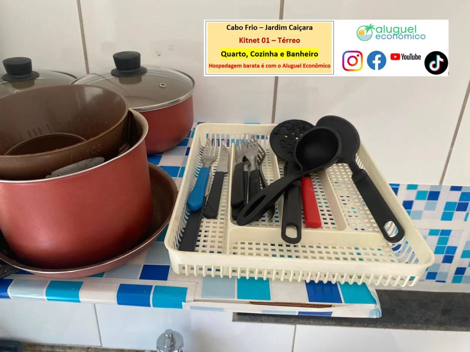 Kitchen or kitchenette in Cabo Frio - Jardim Caiçara - Aluguel Econômico