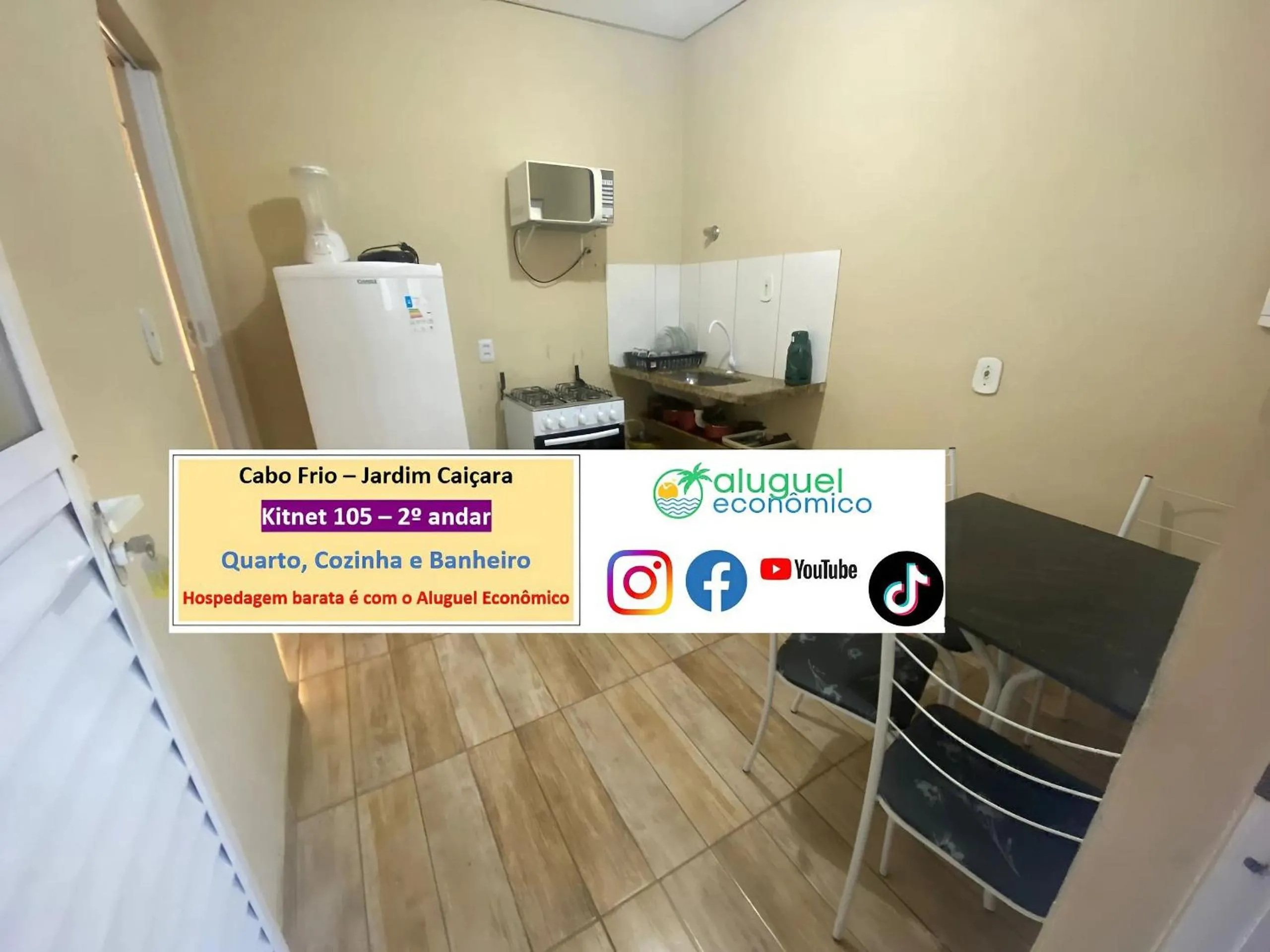 Kitchen or kitchenette in Cabo Frio - Jardim Caiçara - Aluguel Econômico