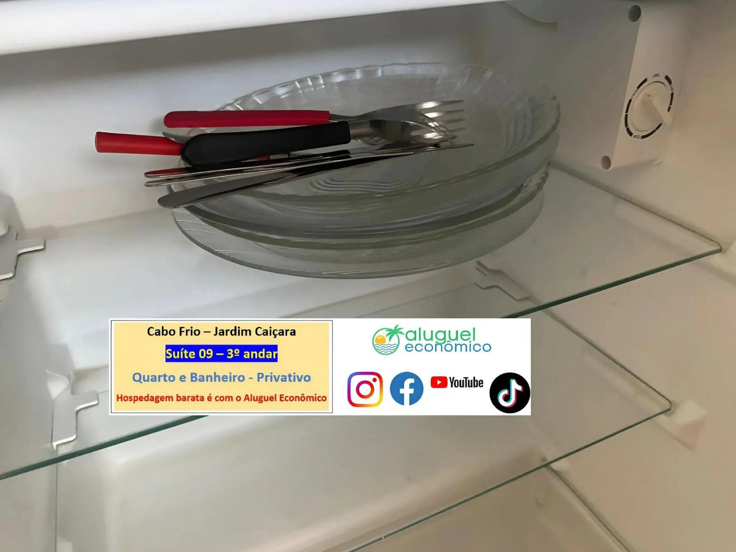 Bedroom in Cabo Frio - Jardim Caiçara - Aluguel Econômico