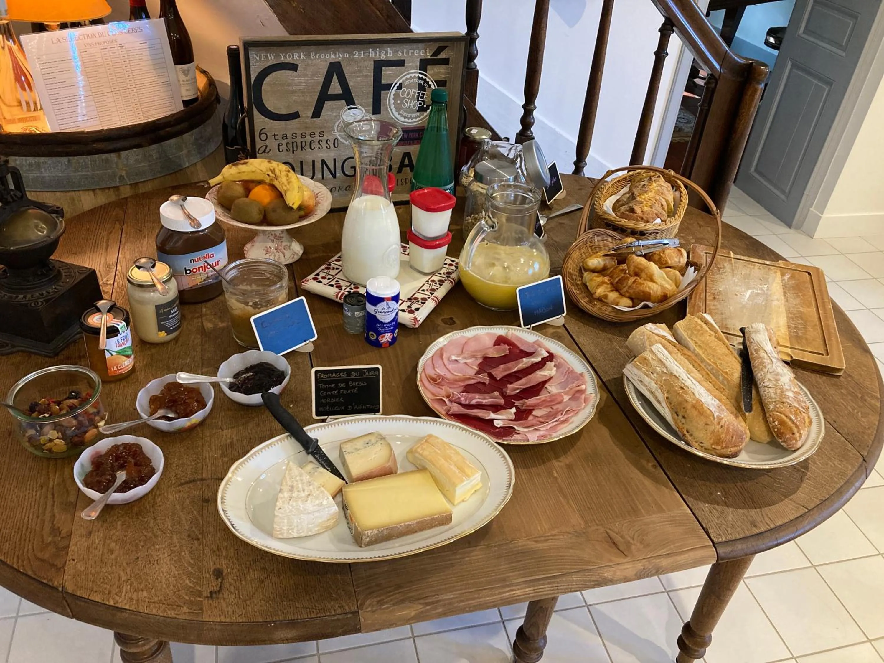 Breakfast in Clos Ceres