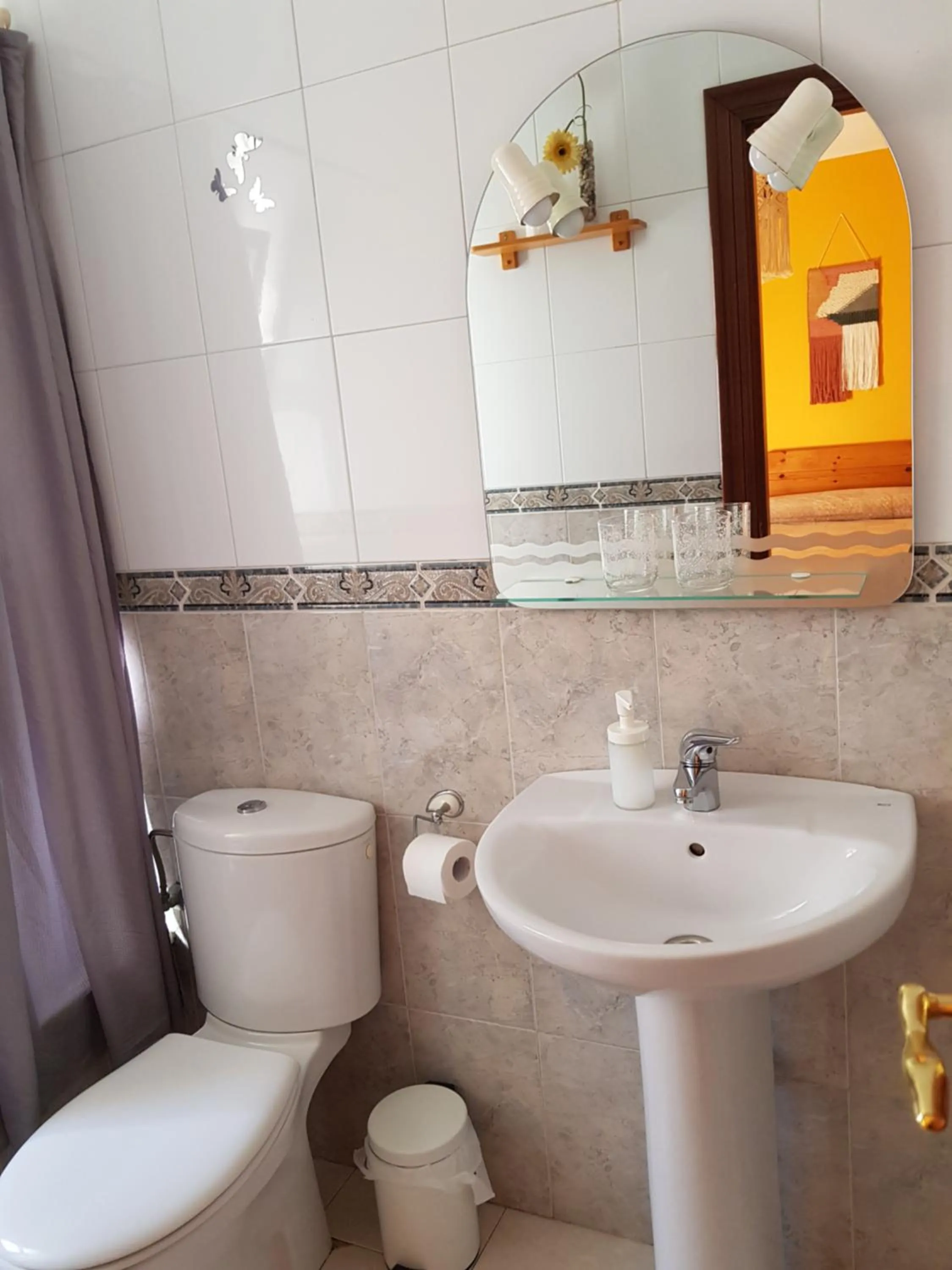 Bathroom in Pension La Vega