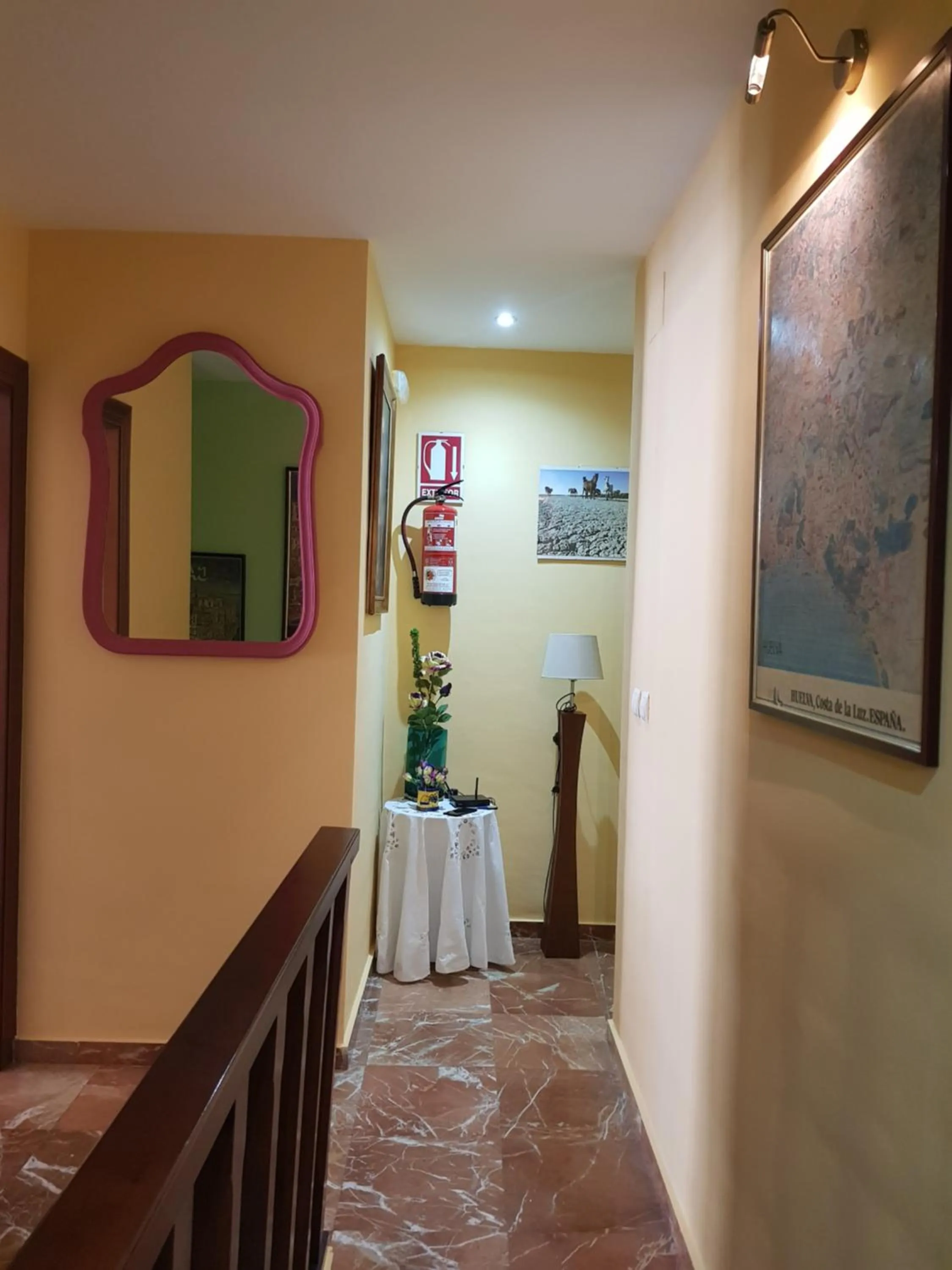 Decorative detail in Pension La Vega